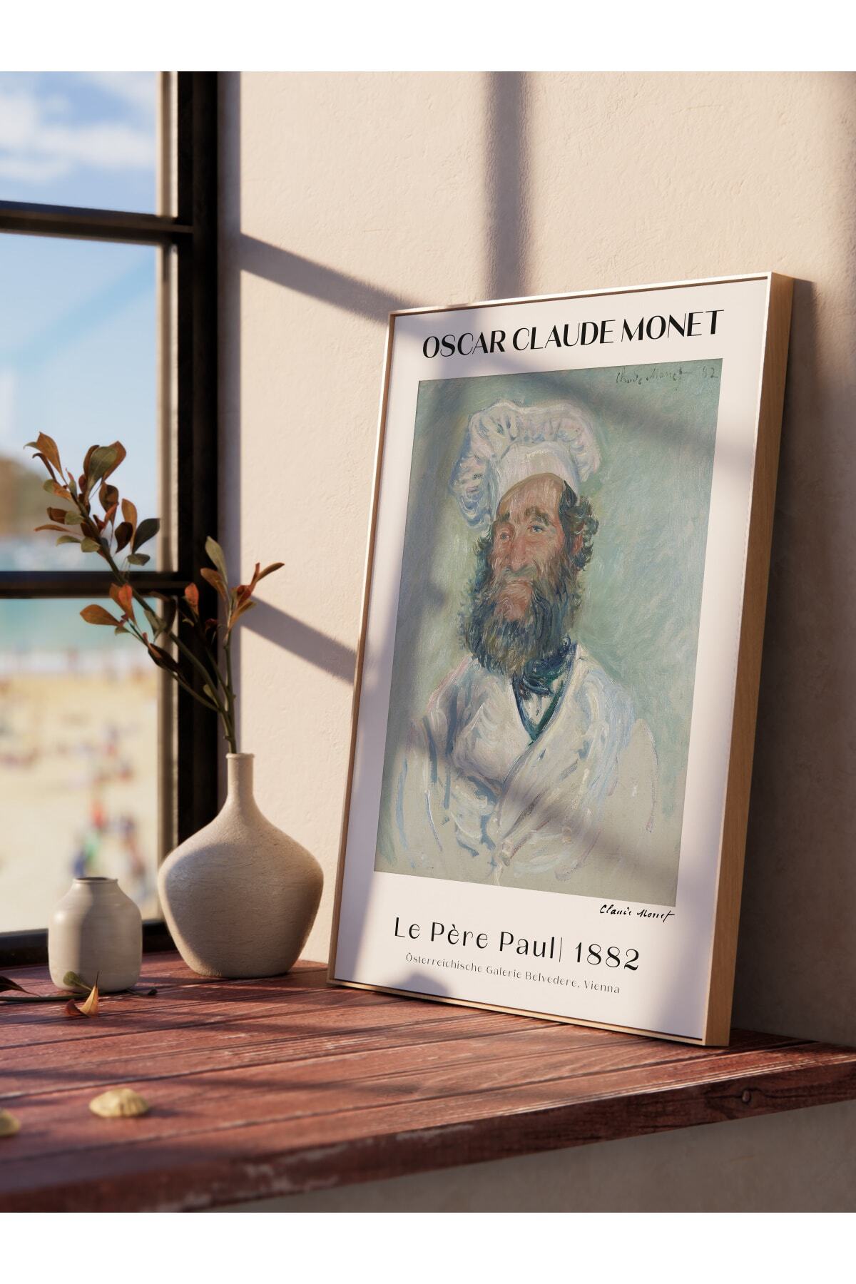 Monet Duvar Posteri - Duvar Dekoru - Sanat Serisi Posterleri - Kalın Kuşe Kağıt - Çerçevesiz