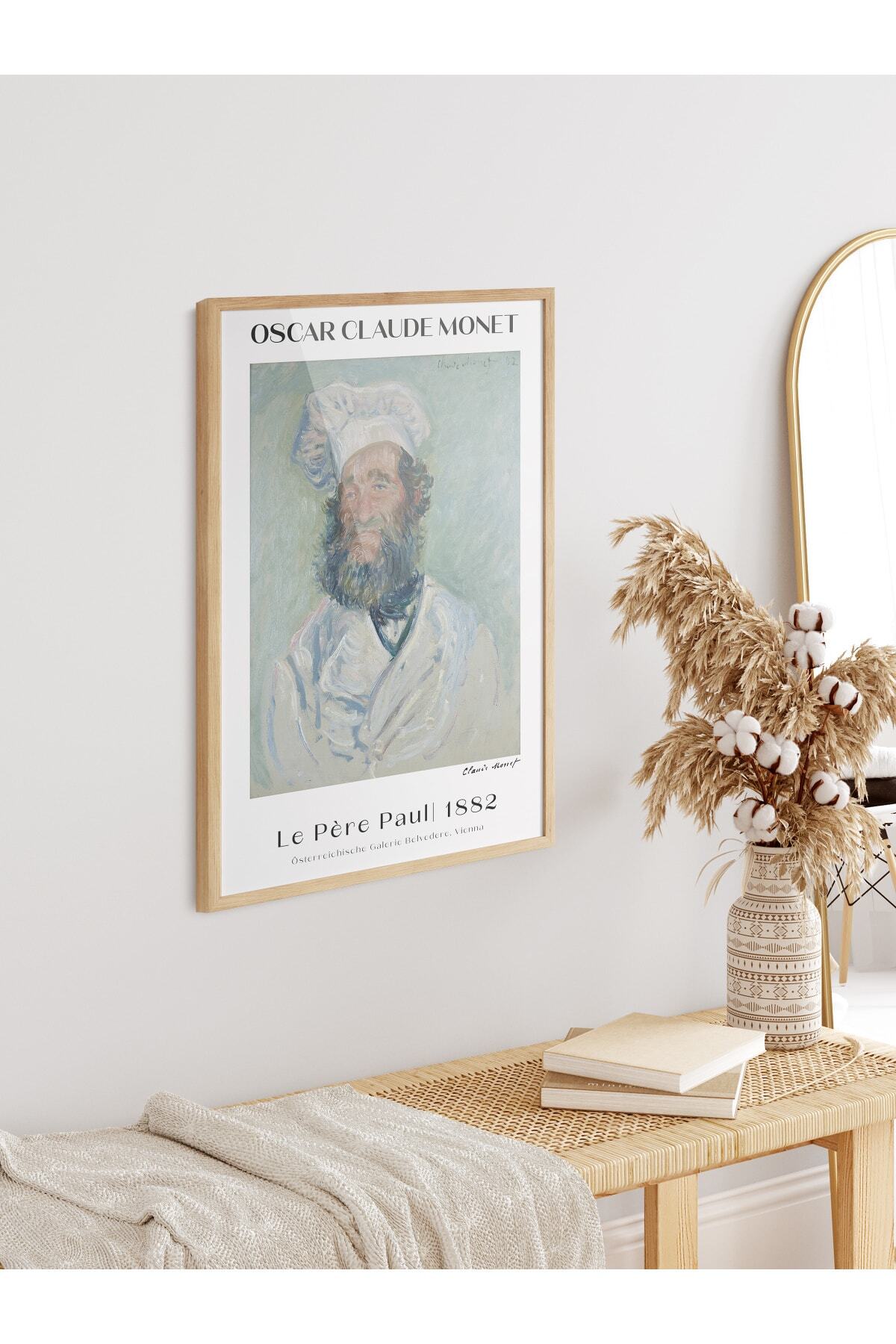 Monet Duvar Posteri - Duvar Dekoru - Sanat Serisi Posterleri - Kalın Kuşe Kağıt - Çerçevesiz