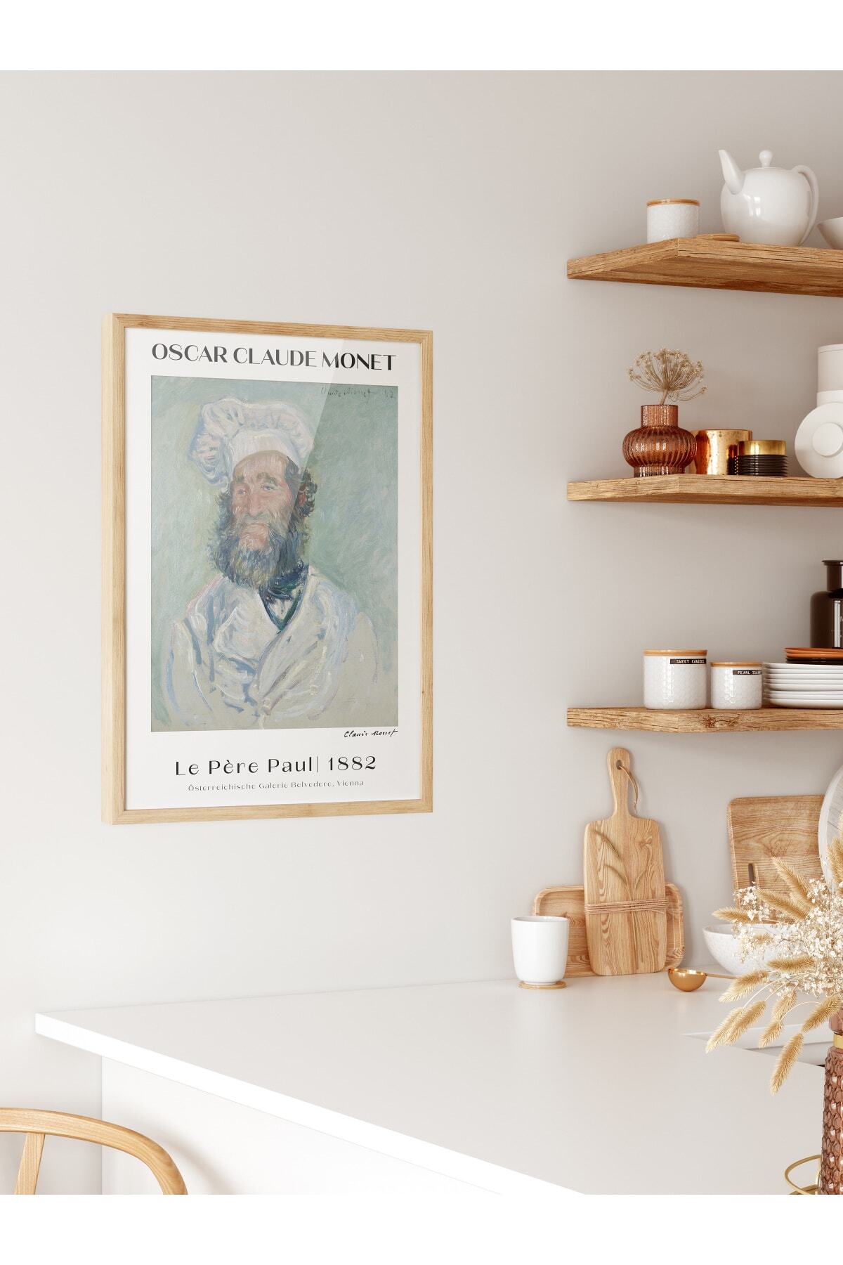 Monet Duvar Posteri - Duvar Dekoru - Sanat Serisi Posterleri - Kalın Kuşe Kağıt - Çerçevesiz