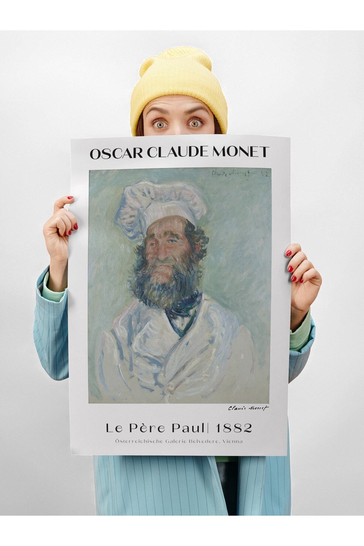 Monet Duvar Posteri - Duvar Dekoru - Sanat Serisi Posterleri - Kalın Kuşe Kağıt - Çerçevesiz
