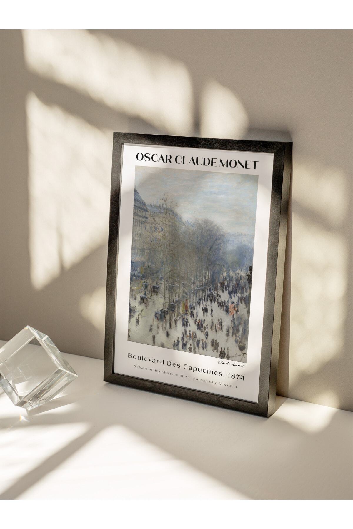 Monet Duvar Posteri - Duvar Dekoru - Sanat Serisi Posterleri - Kalın Kuşe Kağıt - Çerçevesiz