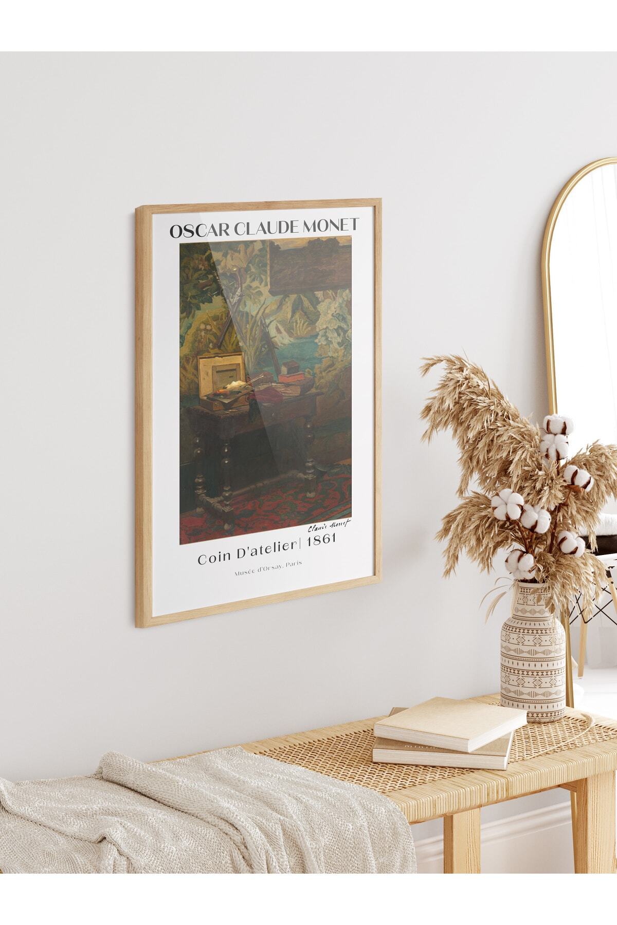 Monet Duvar Posteri - Duvar Dekoru - Sanat Serisi Posterleri - Kalın Kuşe Kağıt - Çerçevesiz