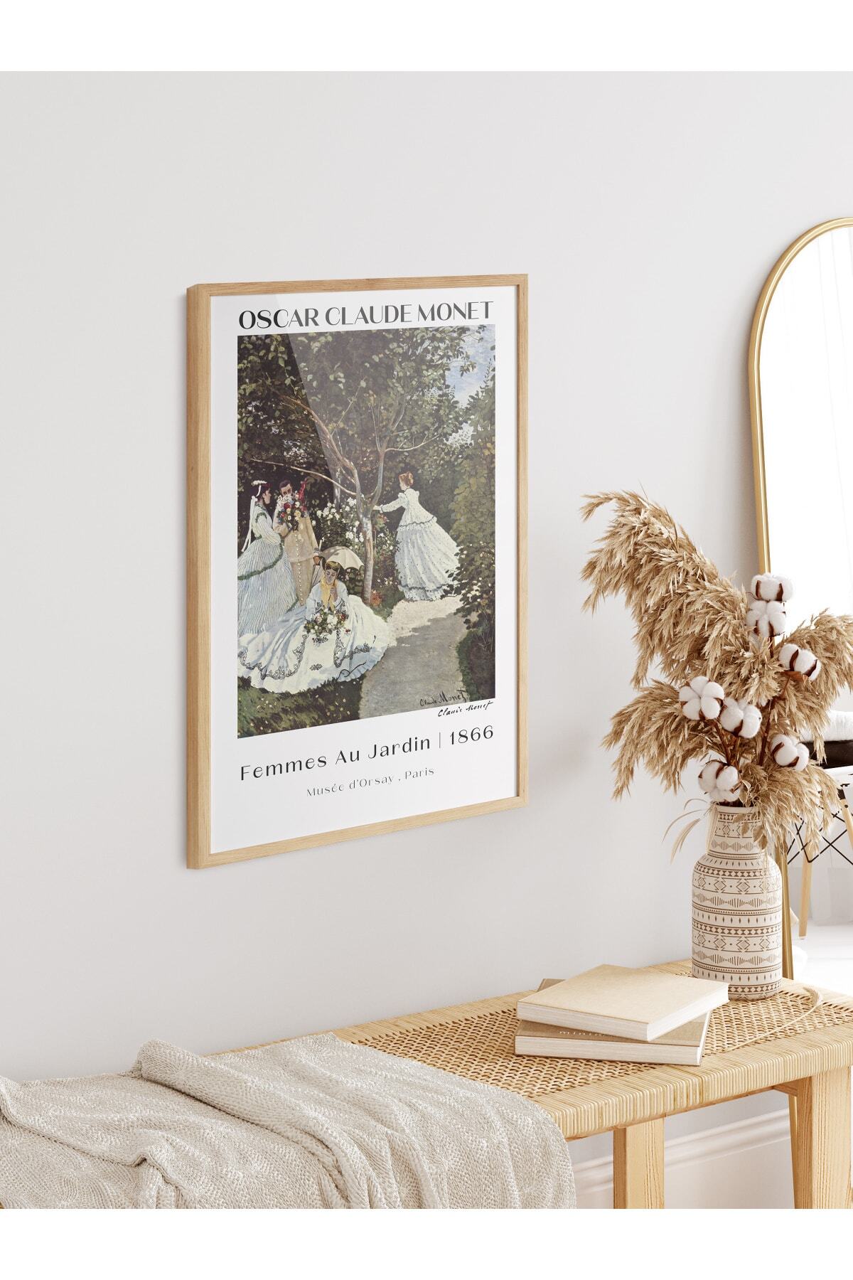 Monet Duvar Posteri - Duvar Dekoru - Sanat Serisi Posterleri - Kalın Kuşe Kağıt - Çerçevesiz