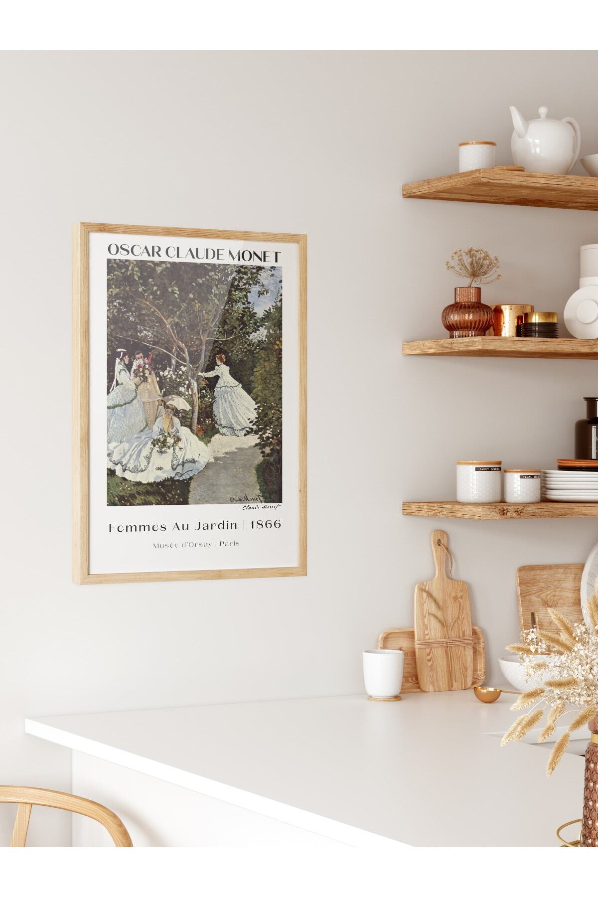 Monet Duvar Posteri - Duvar Dekoru - Sanat Serisi Posterleri - Kalın Kuşe Kağıt - Çerçevesiz