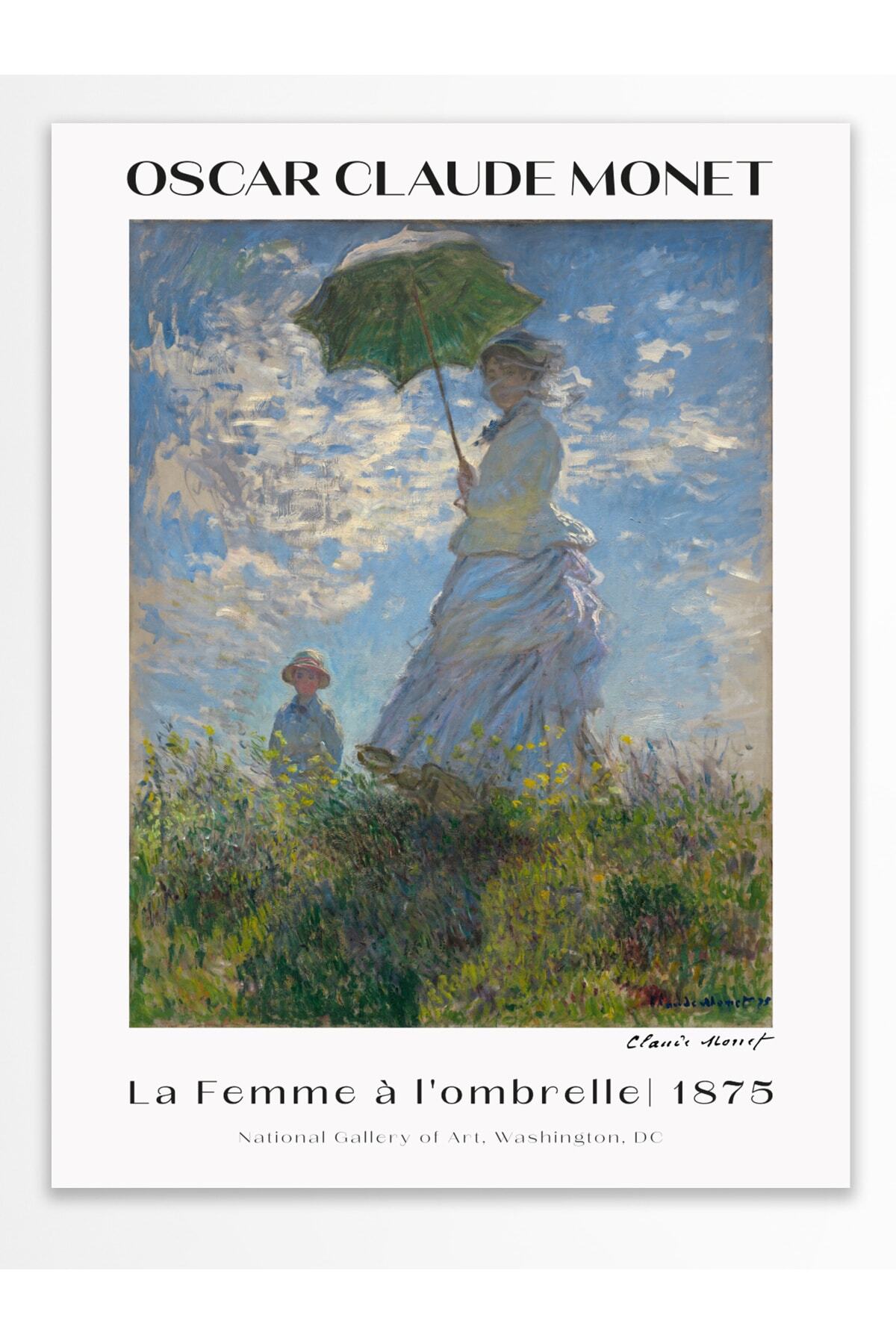 Monet Duvar Posteri - Duvar Dekoru - Sanat Serisi Posterleri - Kalın Kuşe Kağıt - Çerçevesiz