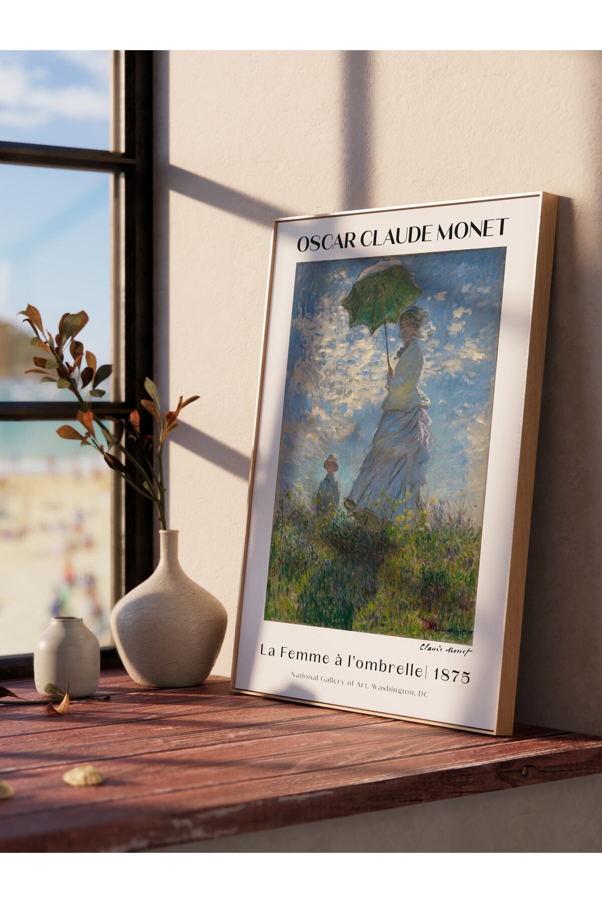 Monet Duvar Posteri - Duvar Dekoru - Sanat Serisi Posterleri - Kalın Kuşe Kağıt - Çerçevesiz