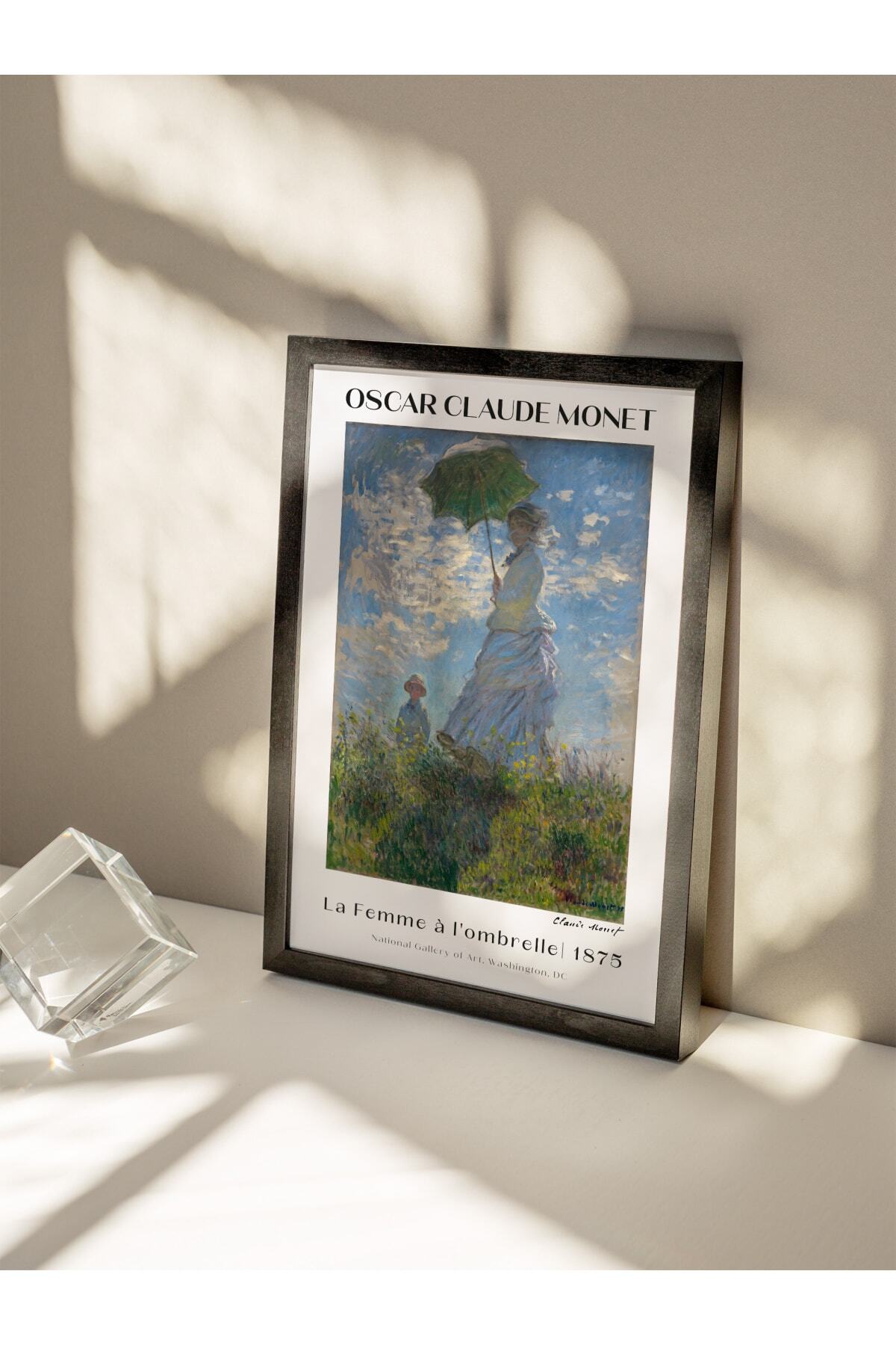 Monet Duvar Posteri - Duvar Dekoru - Sanat Serisi Posterleri - Kalın Kuşe Kağıt - Çerçevesiz