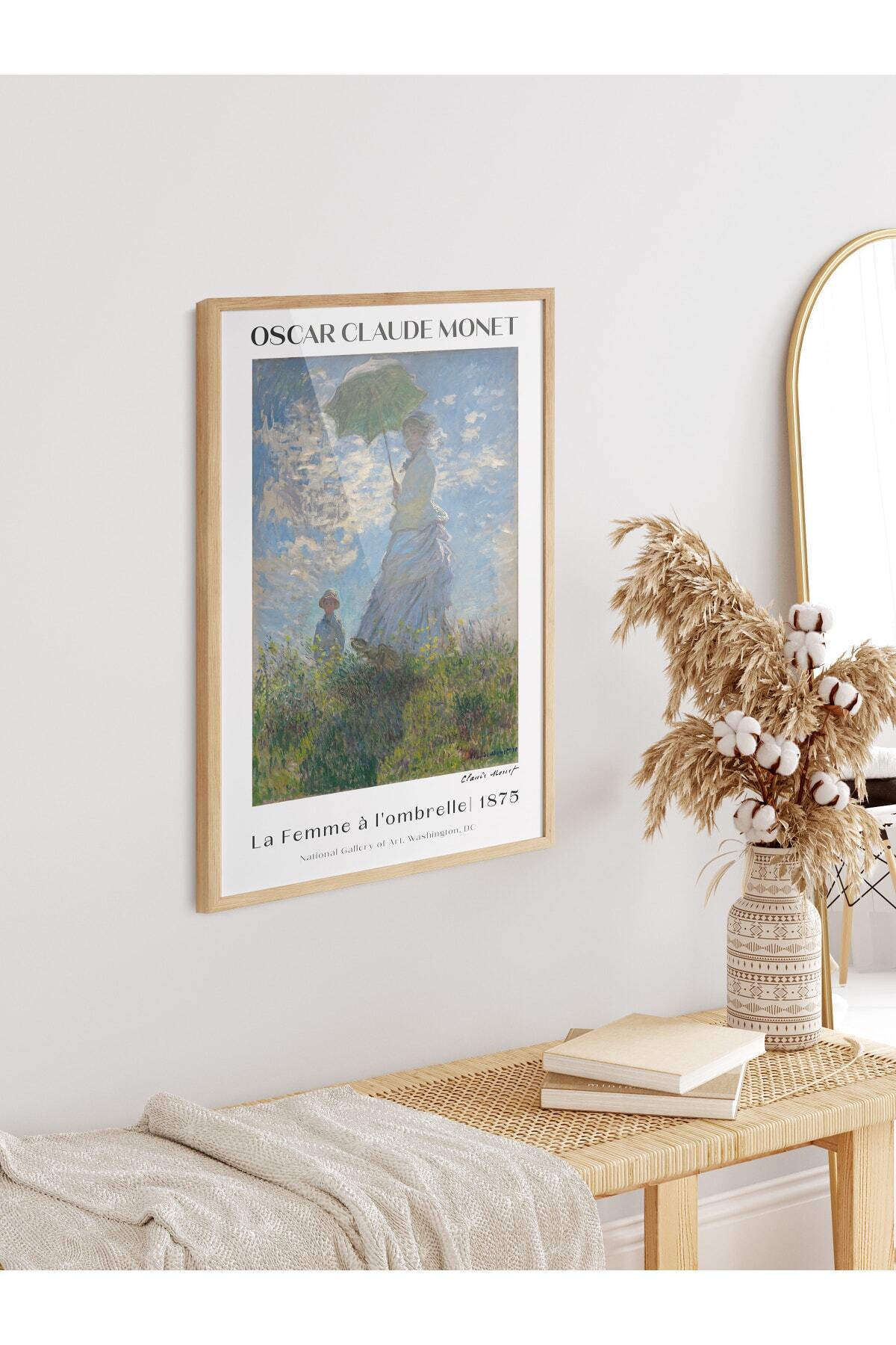 Monet Duvar Posteri - Duvar Dekoru - Sanat Serisi Posterleri - Kalın Kuşe Kağıt - Çerçevesiz