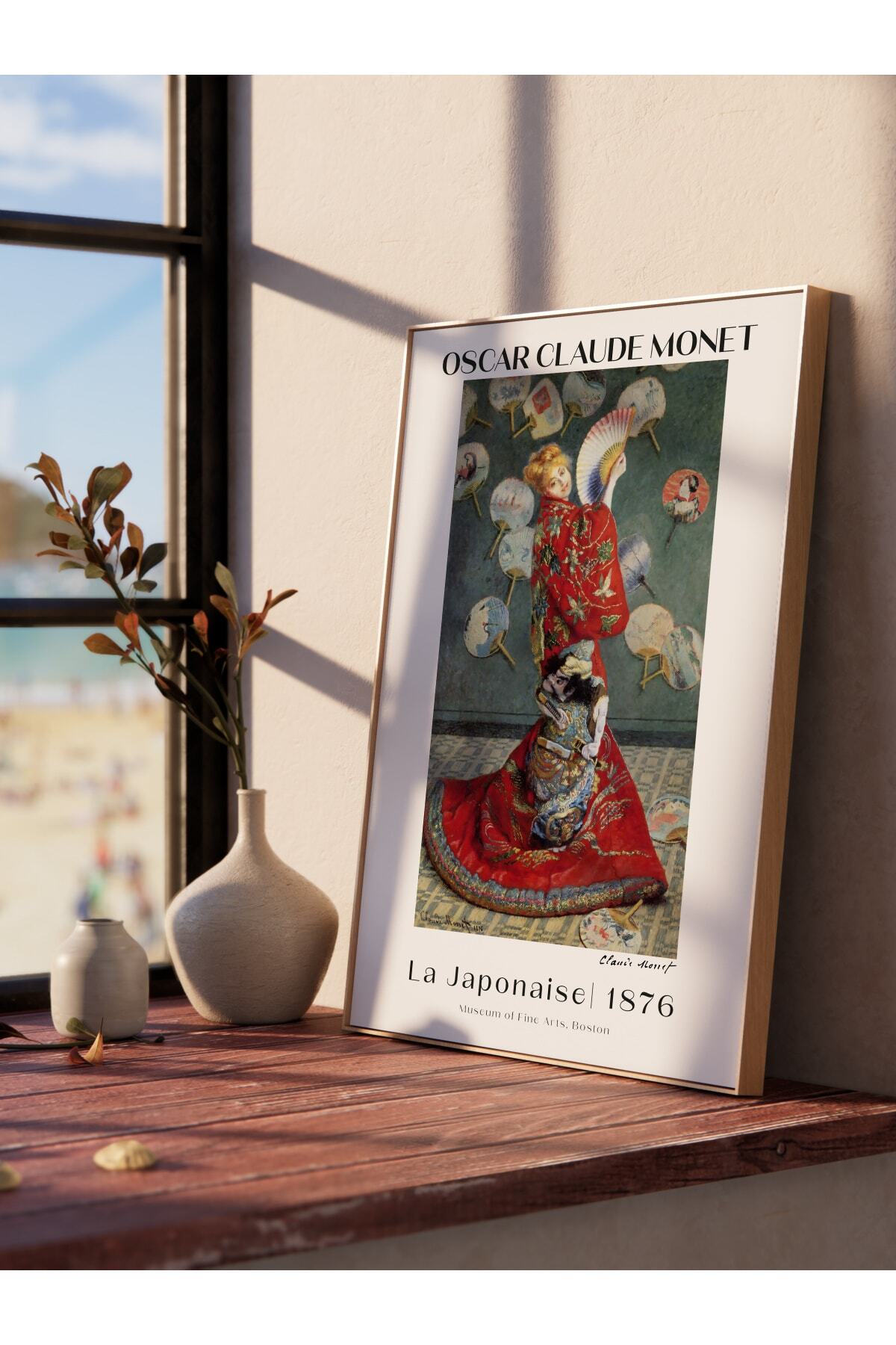 Monet Duvar Posteri - Duvar Dekoru - Sanat Serisi Posterleri - Kalın Kuşe Kağıt - Çerçevesiz