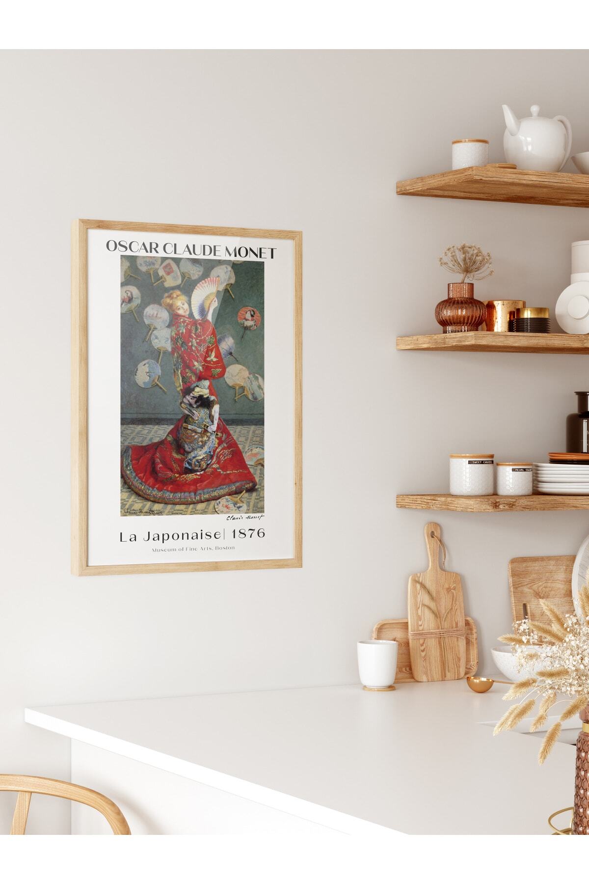 Monet Duvar Posteri - Duvar Dekoru - Sanat Serisi Posterleri - Kalın Kuşe Kağıt - Çerçevesiz