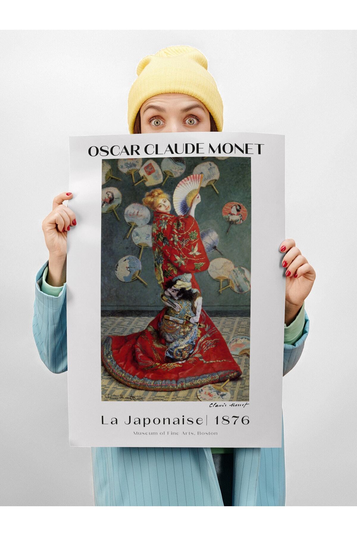 Monet Duvar Posteri - Duvar Dekoru - Sanat Serisi Posterleri - Kalın Kuşe Kağıt - Çerçevesiz