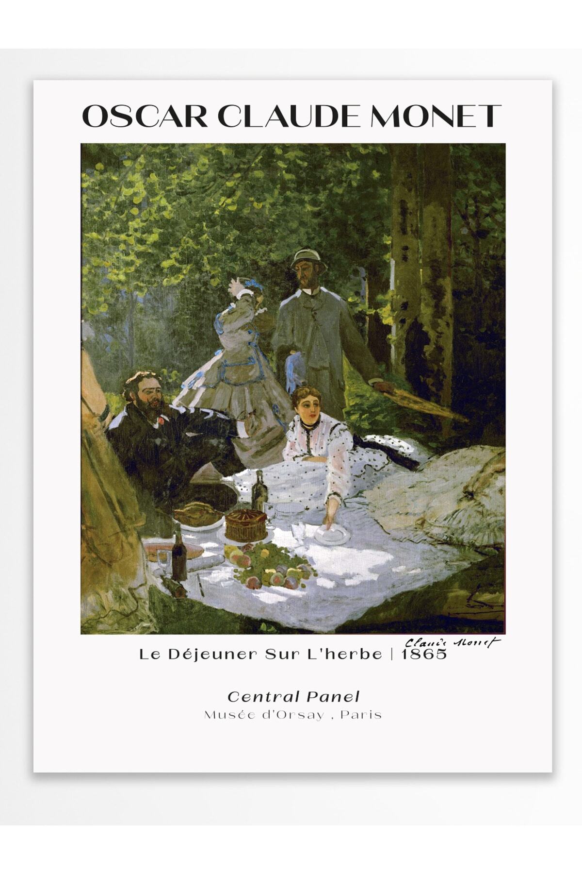 Monet Duvar Posteri - Duvar Dekoru - Sanat Serisi Posterleri - Kalın Kuşe Kağıt - Çerçevesiz