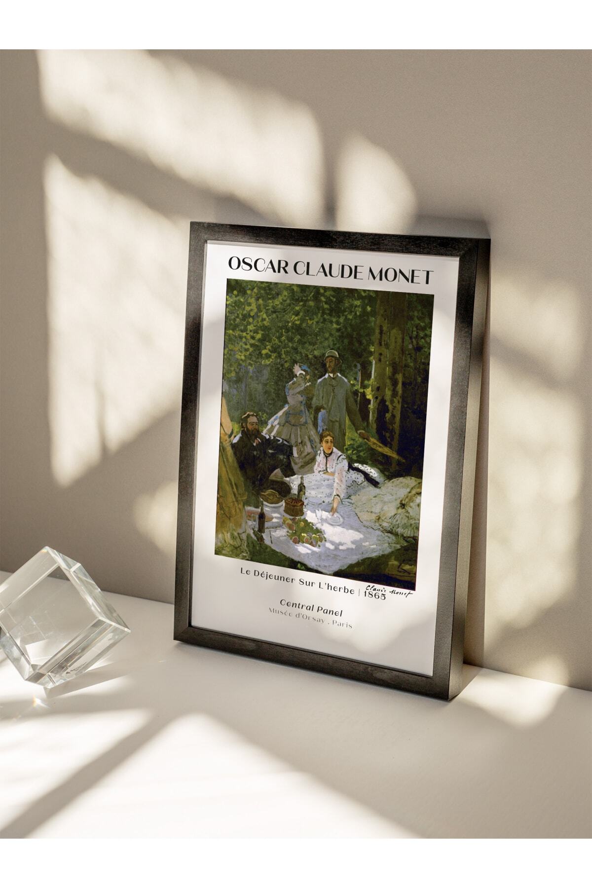 Monet Duvar Posteri - Duvar Dekoru - Sanat Serisi Posterleri - Kalın Kuşe Kağıt - Çerçevesiz