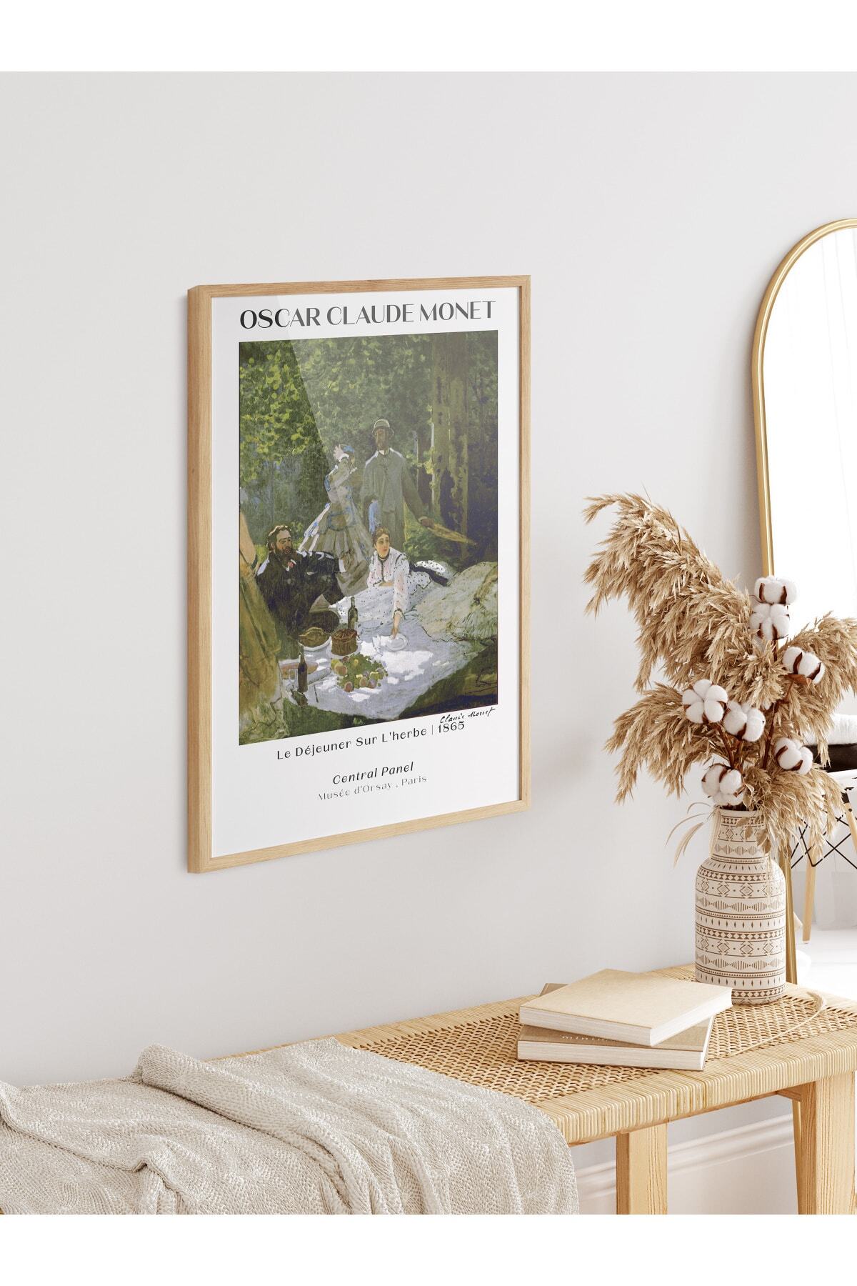 Monet Duvar Posteri - Duvar Dekoru - Sanat Serisi Posterleri - Kalın Kuşe Kağıt - Çerçevesiz