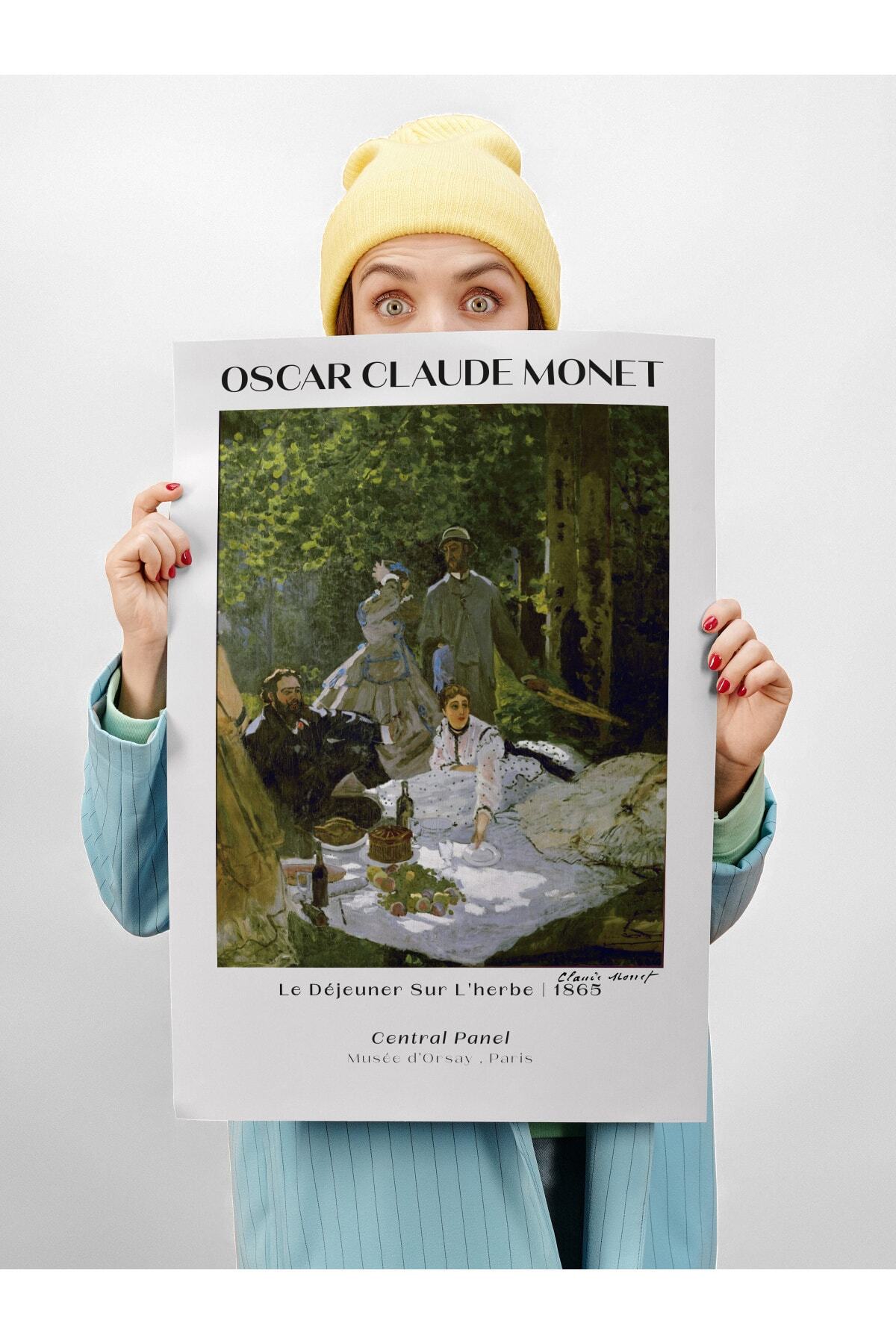 Monet Duvar Posteri - Duvar Dekoru - Sanat Serisi Posterleri - Kalın Kuşe Kağıt - Çerçevesiz