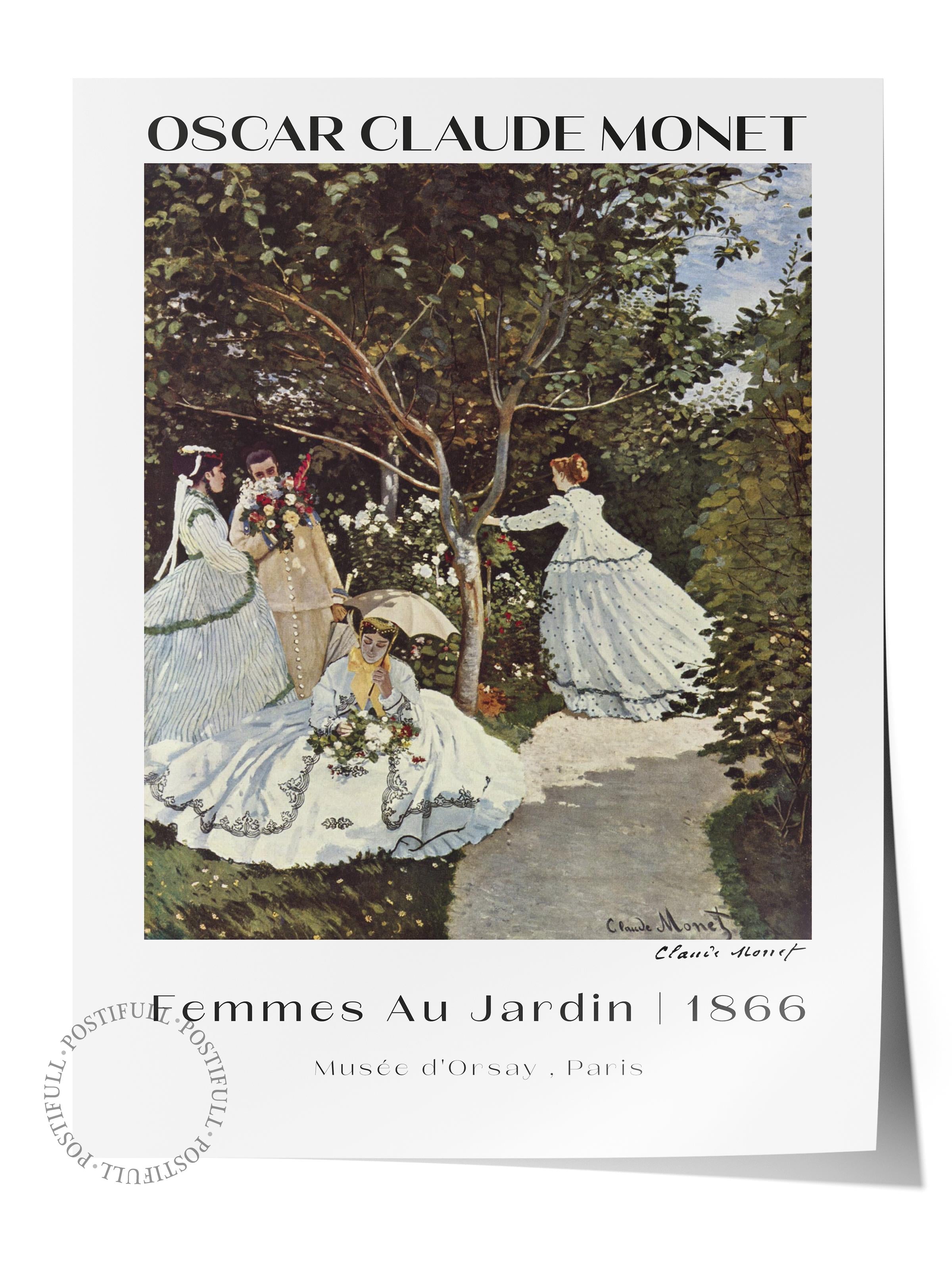 Monet Duvar Posteri - Duvar Dekoru - Sanat Serisi Posterleri - Kalın Kuşe Kağıt - Çerçevesiz