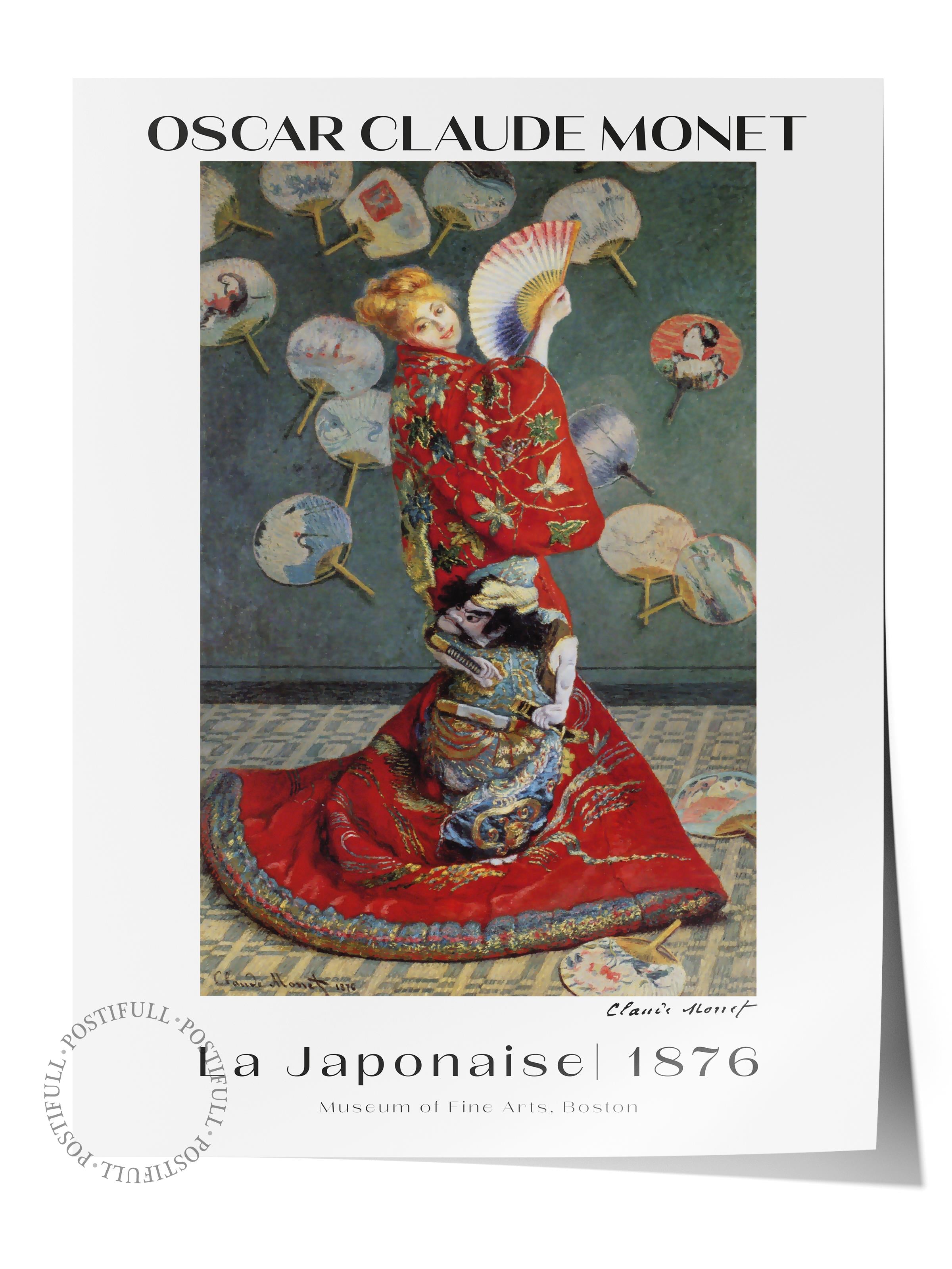 Monet Duvar Posteri - Duvar Dekoru - Sanat Serisi Posterleri - Kalın Kuşe Kağıt - Çerçevesiz