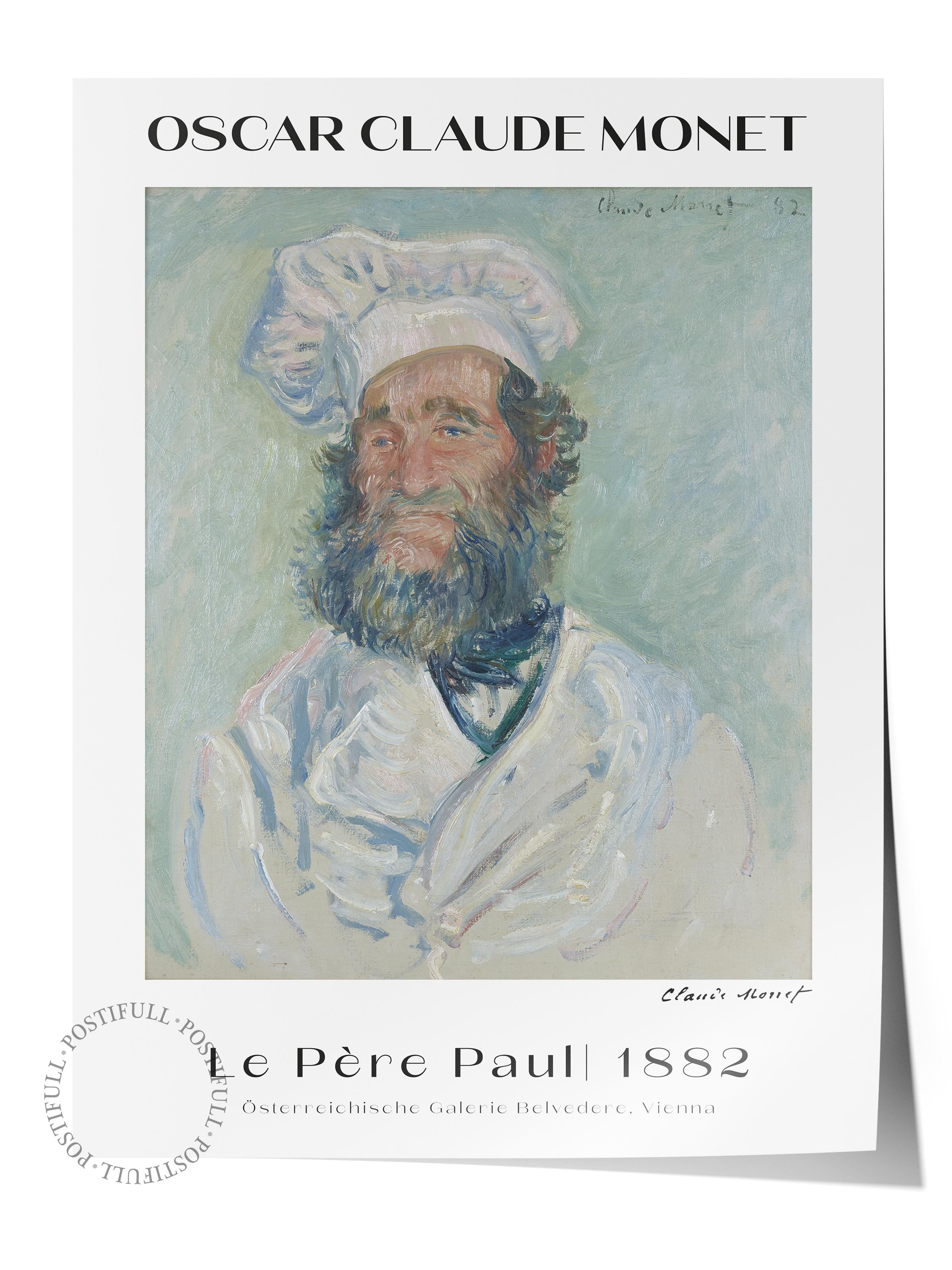 Monet Duvar Posteri - Duvar Dekoru - Sanat Serisi Posterleri - Kalın Kuşe Kağıt - Çerçevesiz