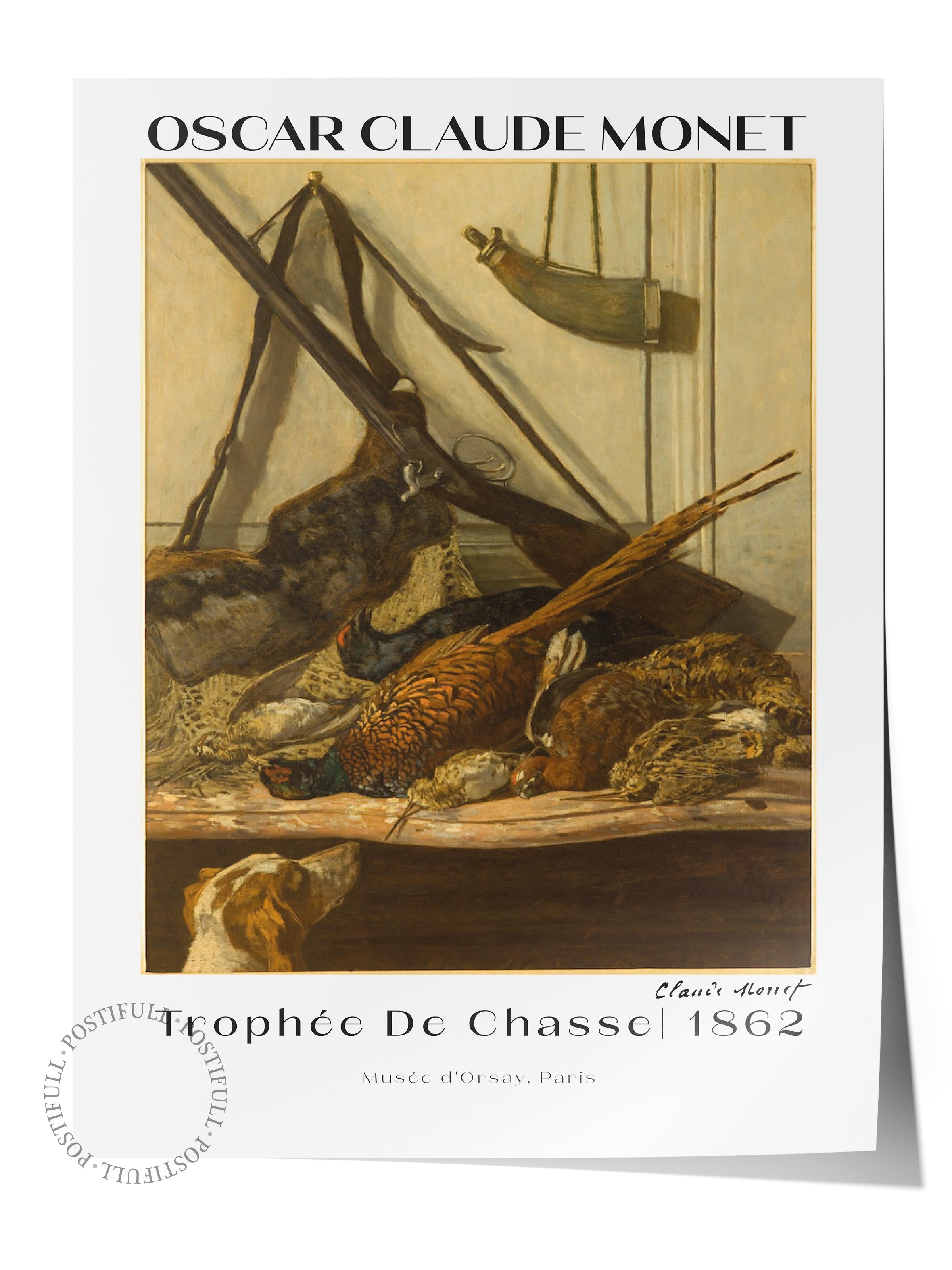 Monet Duvar Posteri - Duvar Dekoru - Sanat Serisi Posterleri - Kalın Kuşe Kağıt - Çerçevesiz