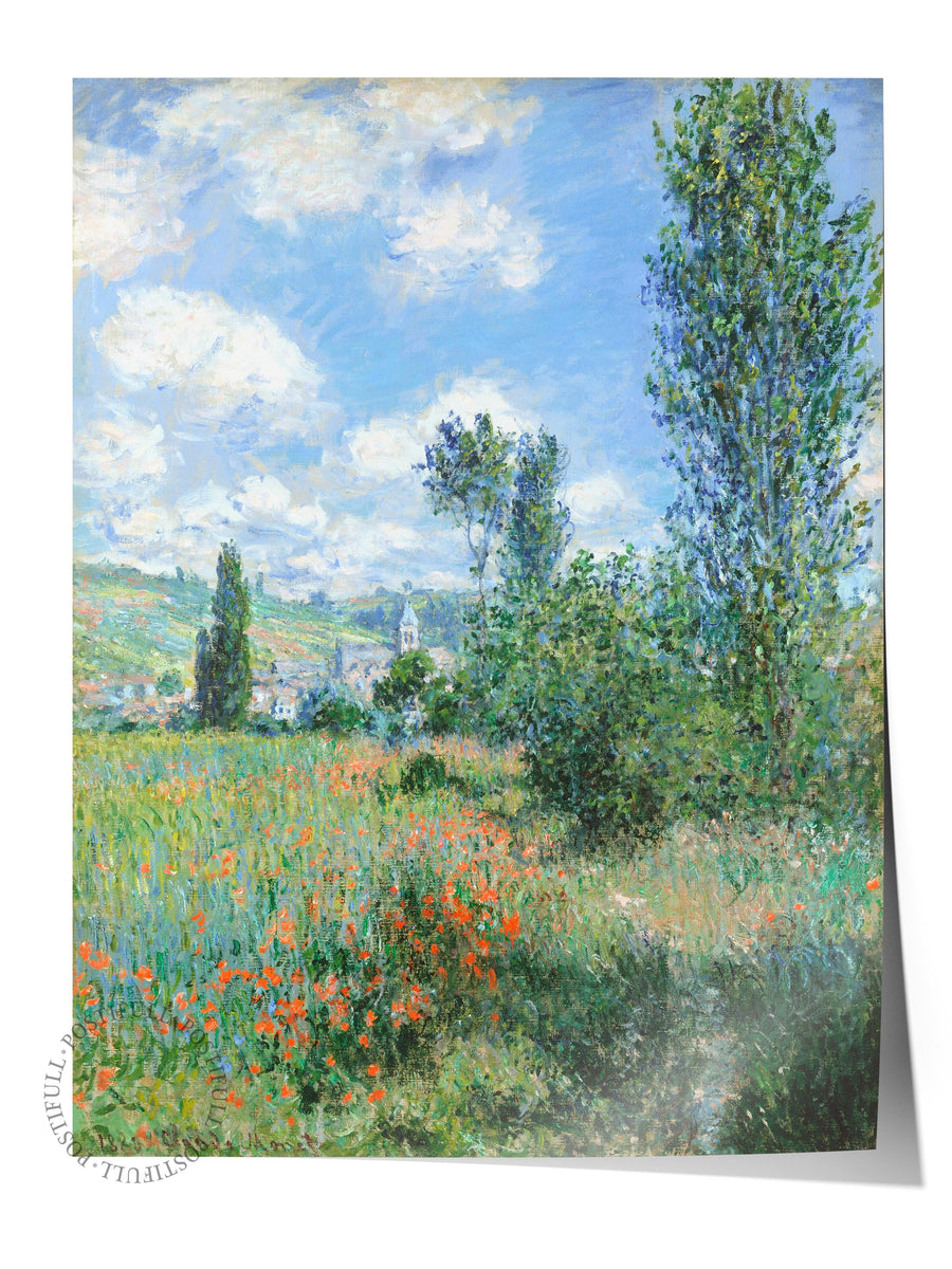 Monet Poster No:10 Modern Sanat Poster - Sanat Dekor Serisi - Duvar Tablosu, HD Baskı