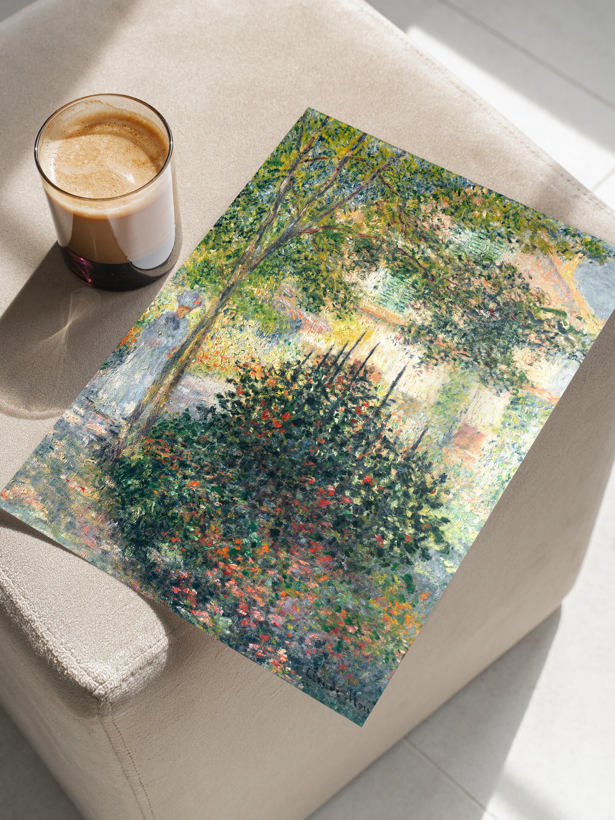 Monet Poster No:11 Modern Sanat Poster - Sanat Dekor Serisi - Duvar Tablosu, HD Baskı