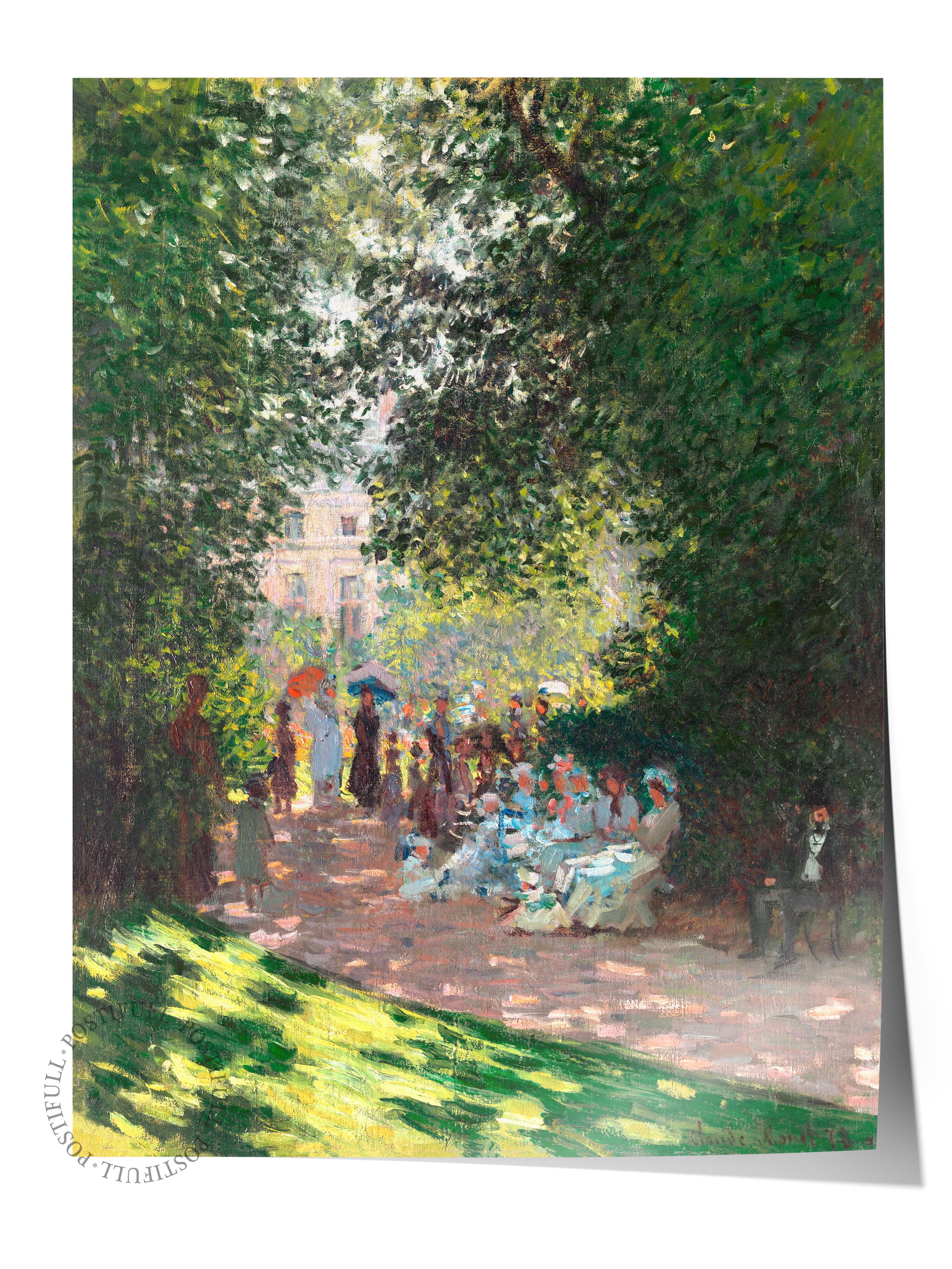 Monet Poster No:12 Modern Sanat Poster - Sanat Dekor Serisi - Duvar Tablosu, HD Baskı