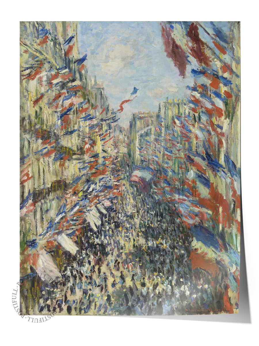Monet Poster No:16 Modern Sanat Poster - Sanat Dekor Serisi - Duvar Tablosu, HD Baskı