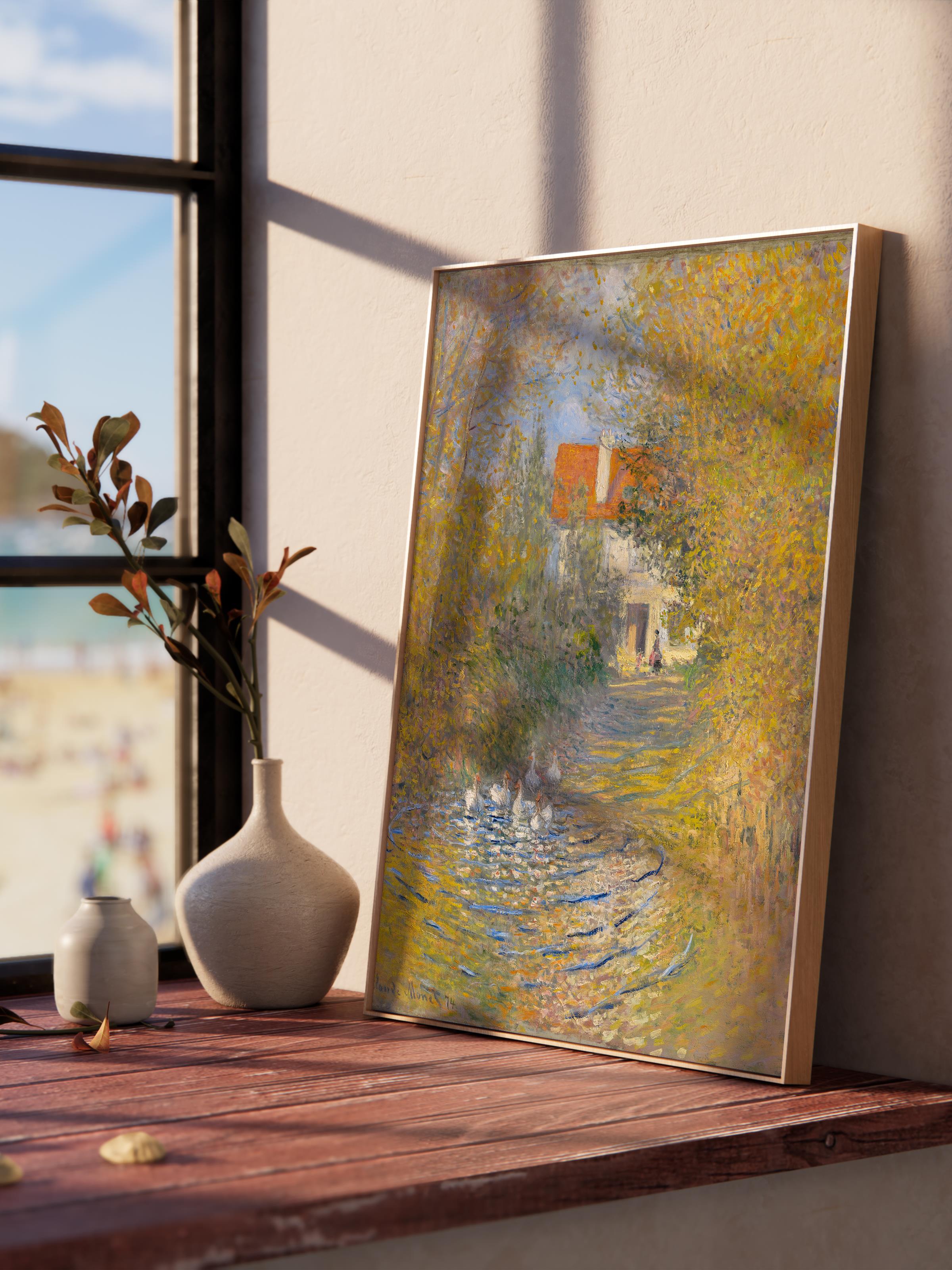 Monet Poster No:17 Modern Sanat Poster - Sanat Dekor Serisi - Duvar Tablosu, HD Baskı