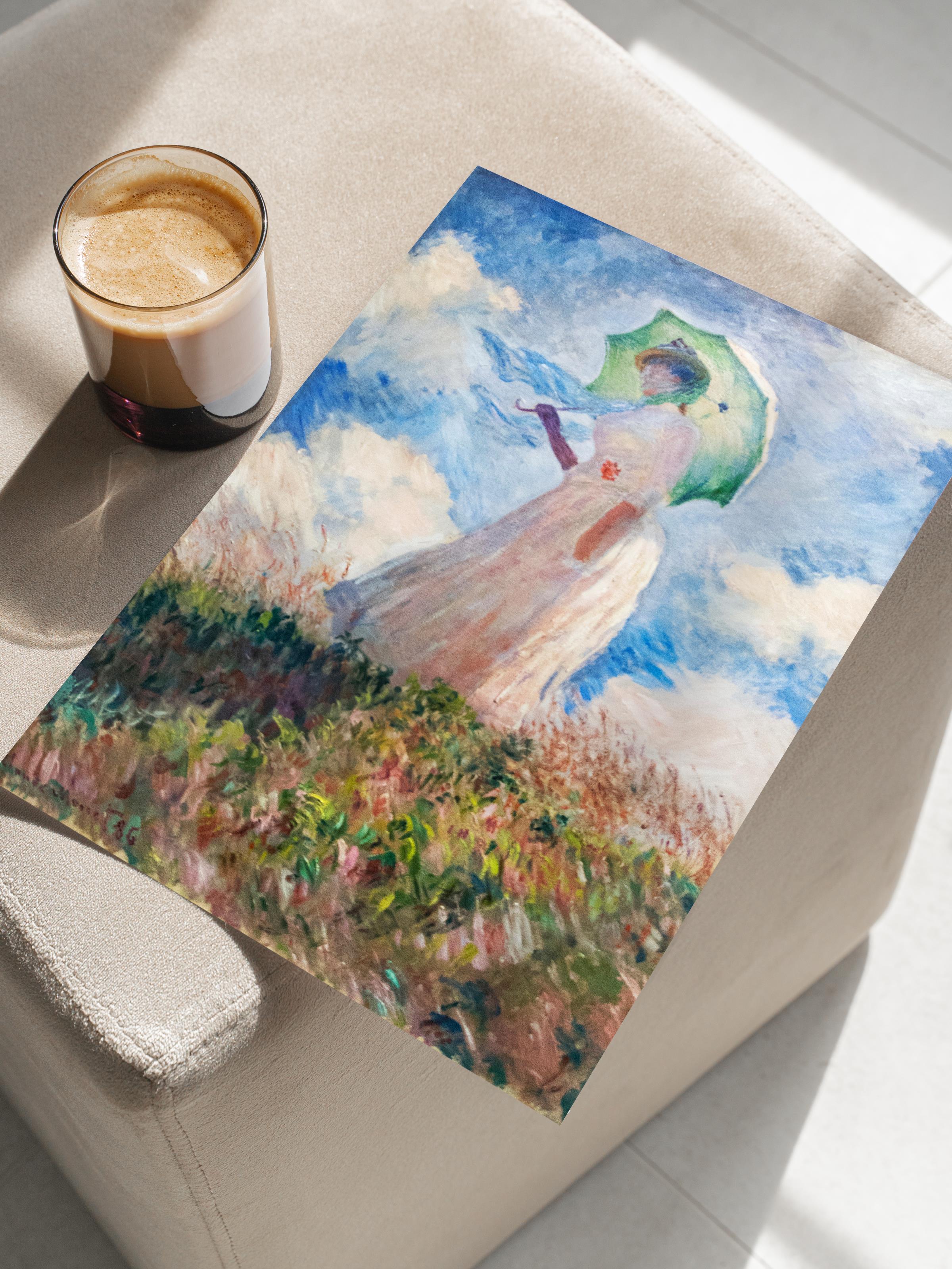 Monet Poster No:18 Modern Sanat Poster - Sanat Dekor Serisi - Duvar Tablosu, HD Baskı