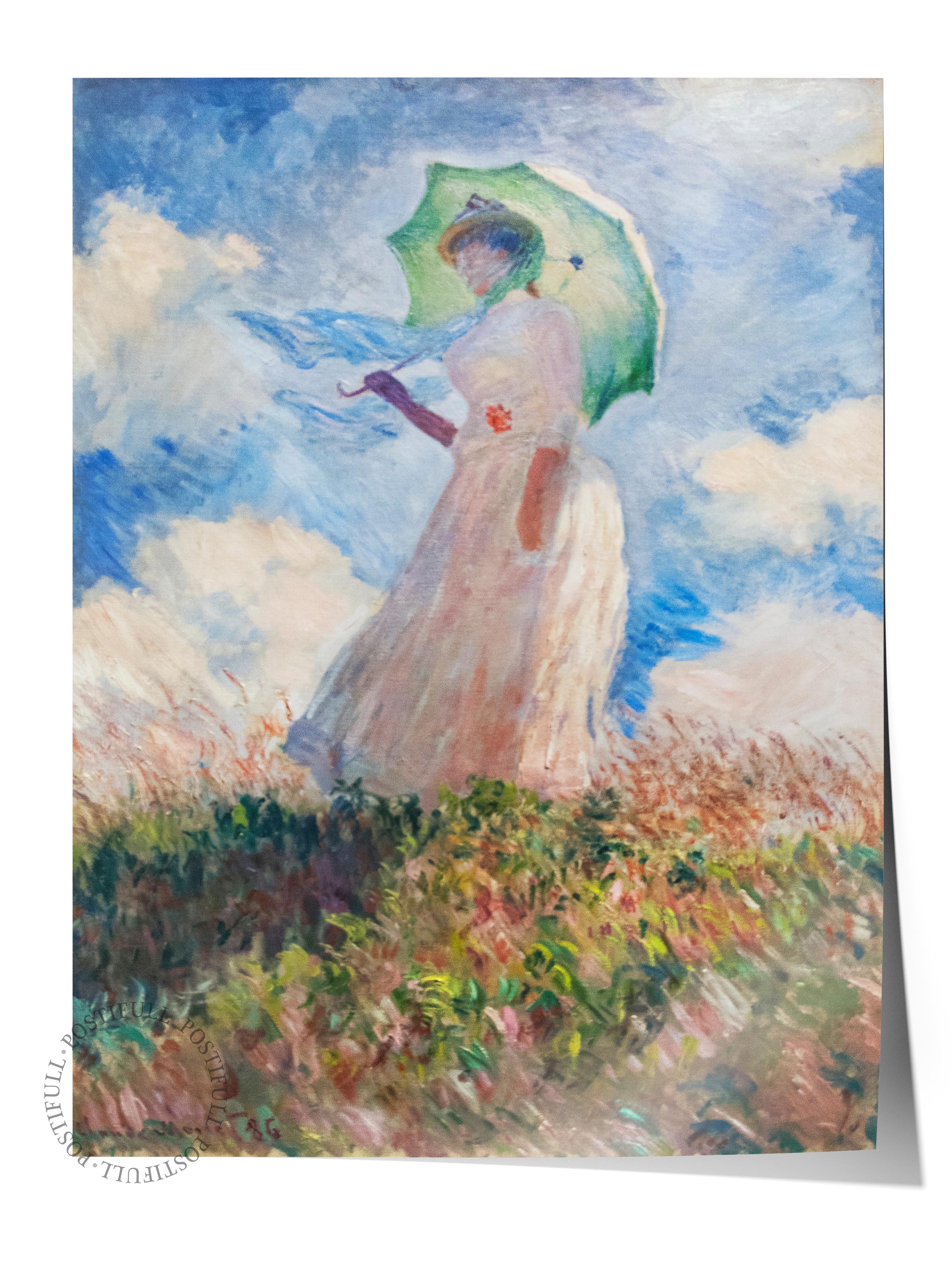 Monet Poster No:18 Modern Sanat Poster - Sanat Dekor Serisi - Duvar Tablosu, HD Baskı