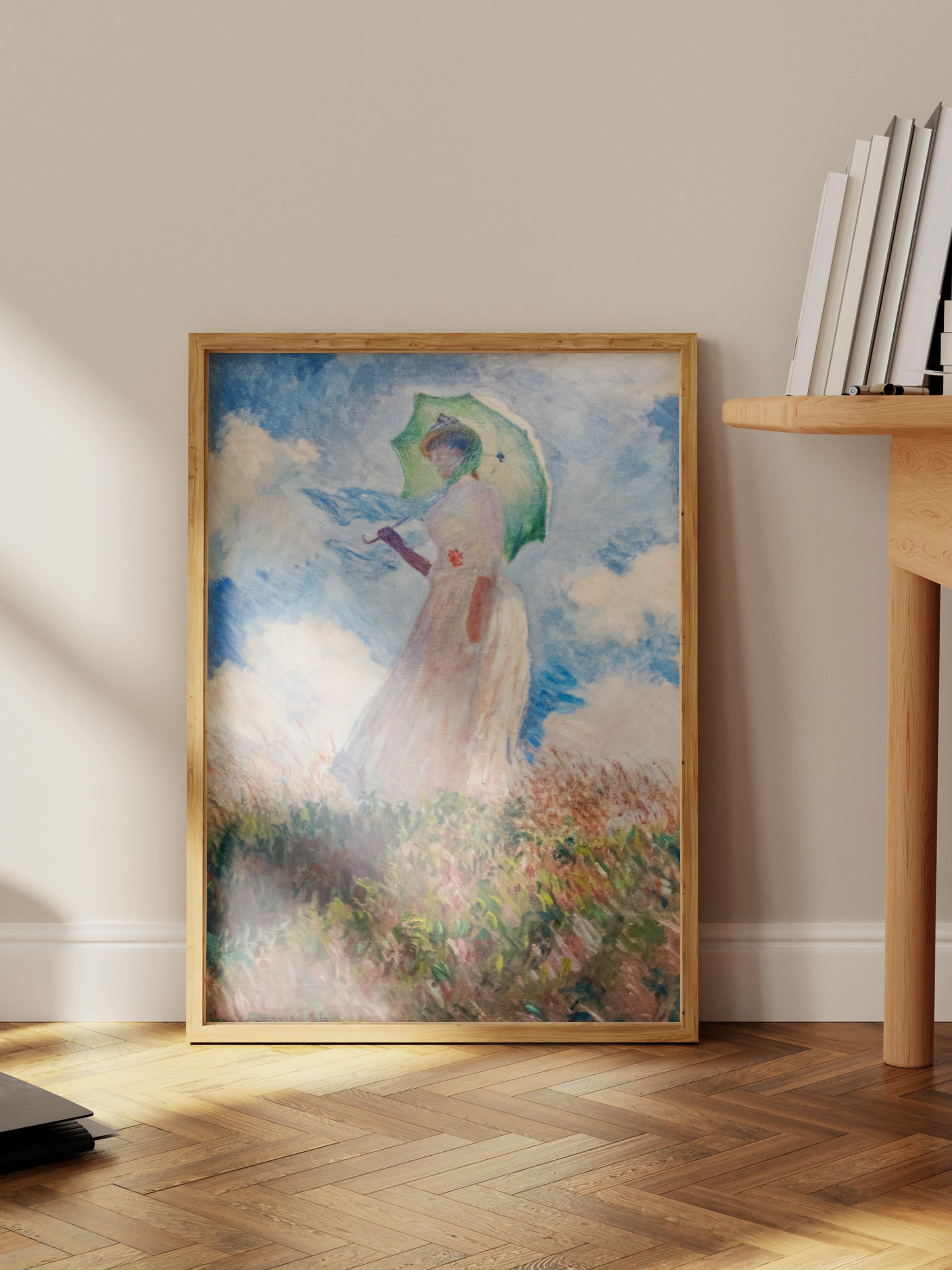 Monet Poster No:18 Modern Sanat Poster - Sanat Dekor Serisi - Duvar Tablosu, HD Baskı