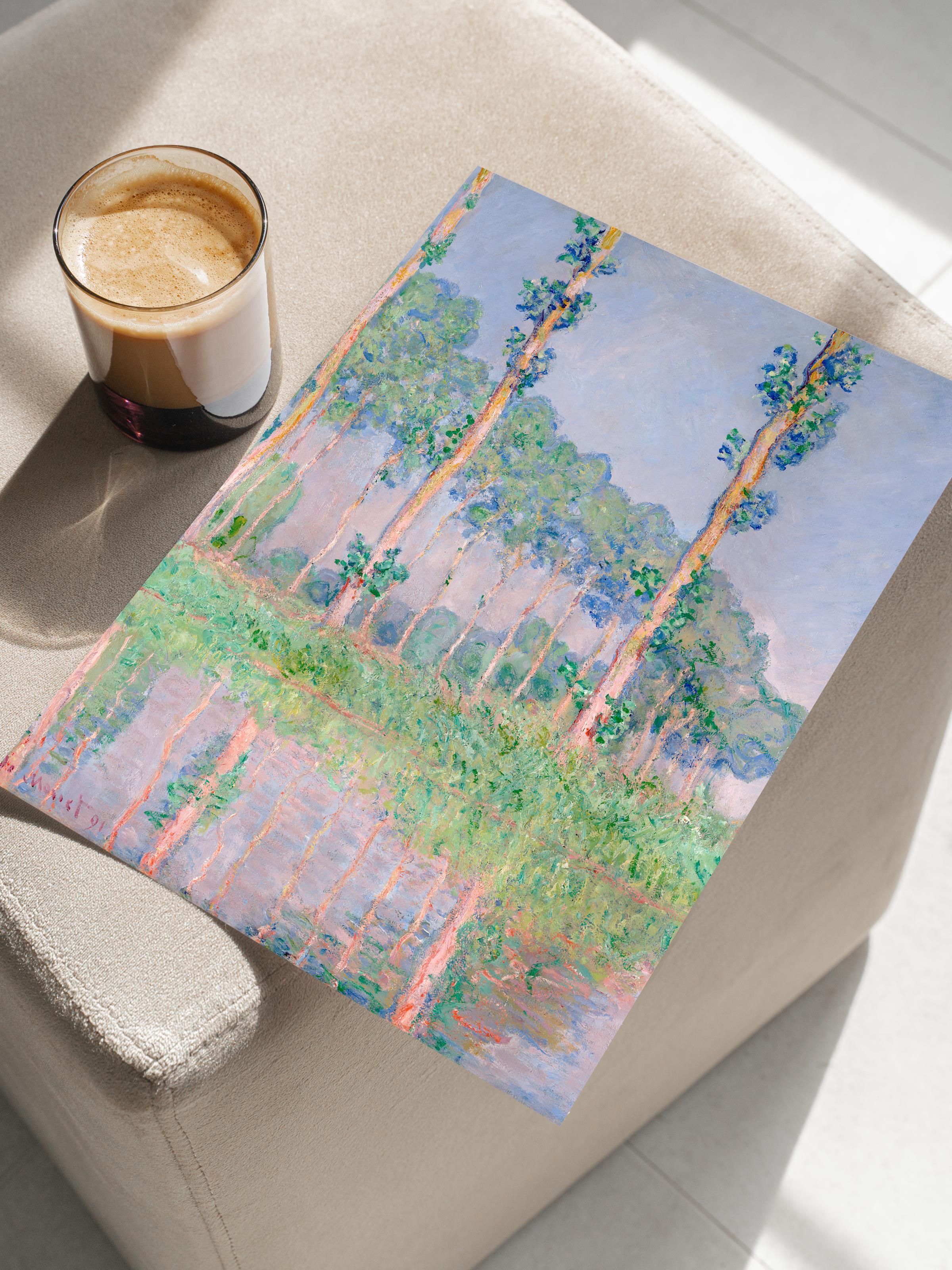 Monet Poster No:19 Modern Sanat Poster - Sanat Dekor Serisi - Duvar Tablosu, HD Baskı