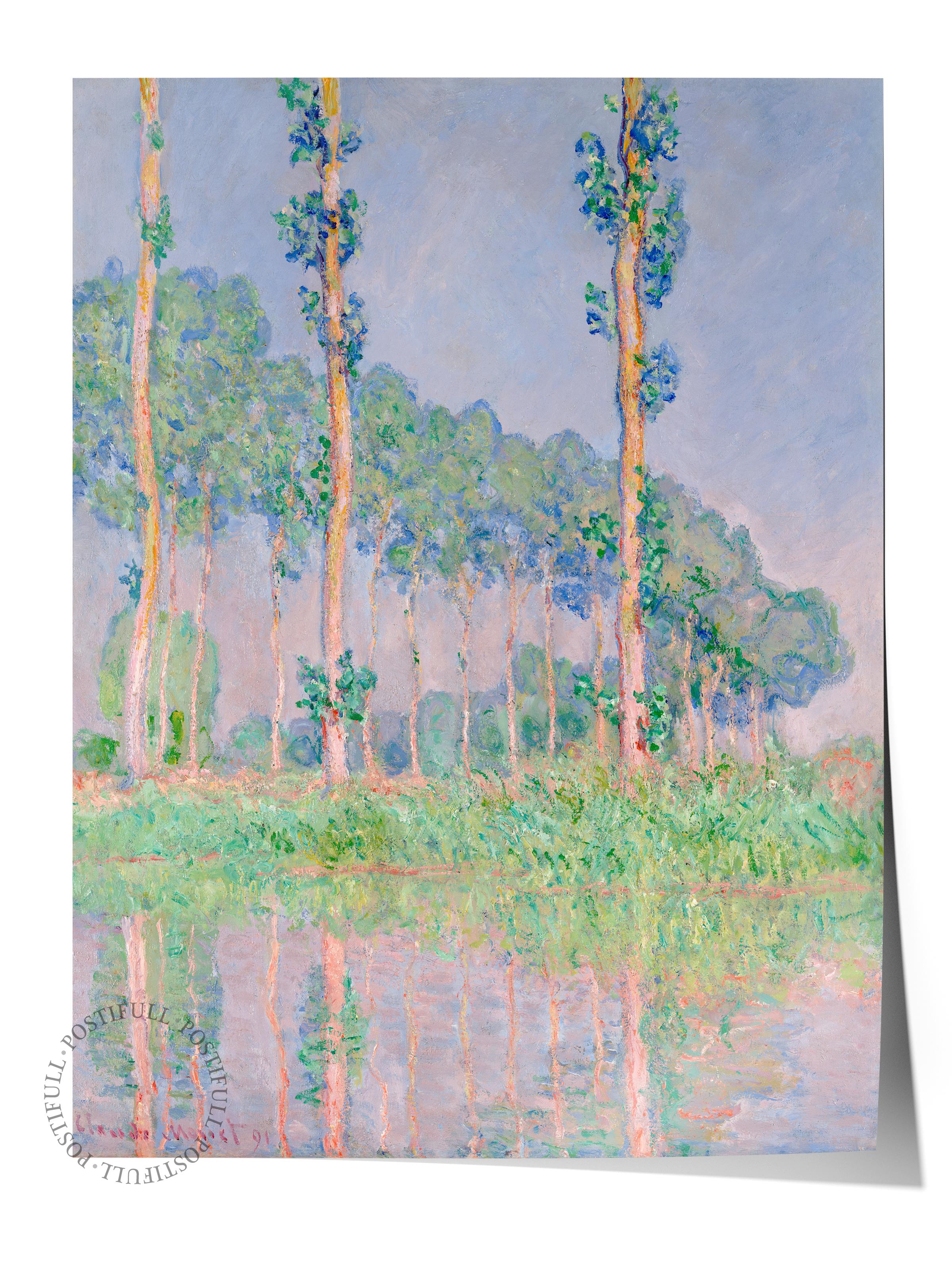 Monet Poster No:19 Modern Sanat Poster - Sanat Dekor Serisi - Duvar Tablosu, HD Baskı