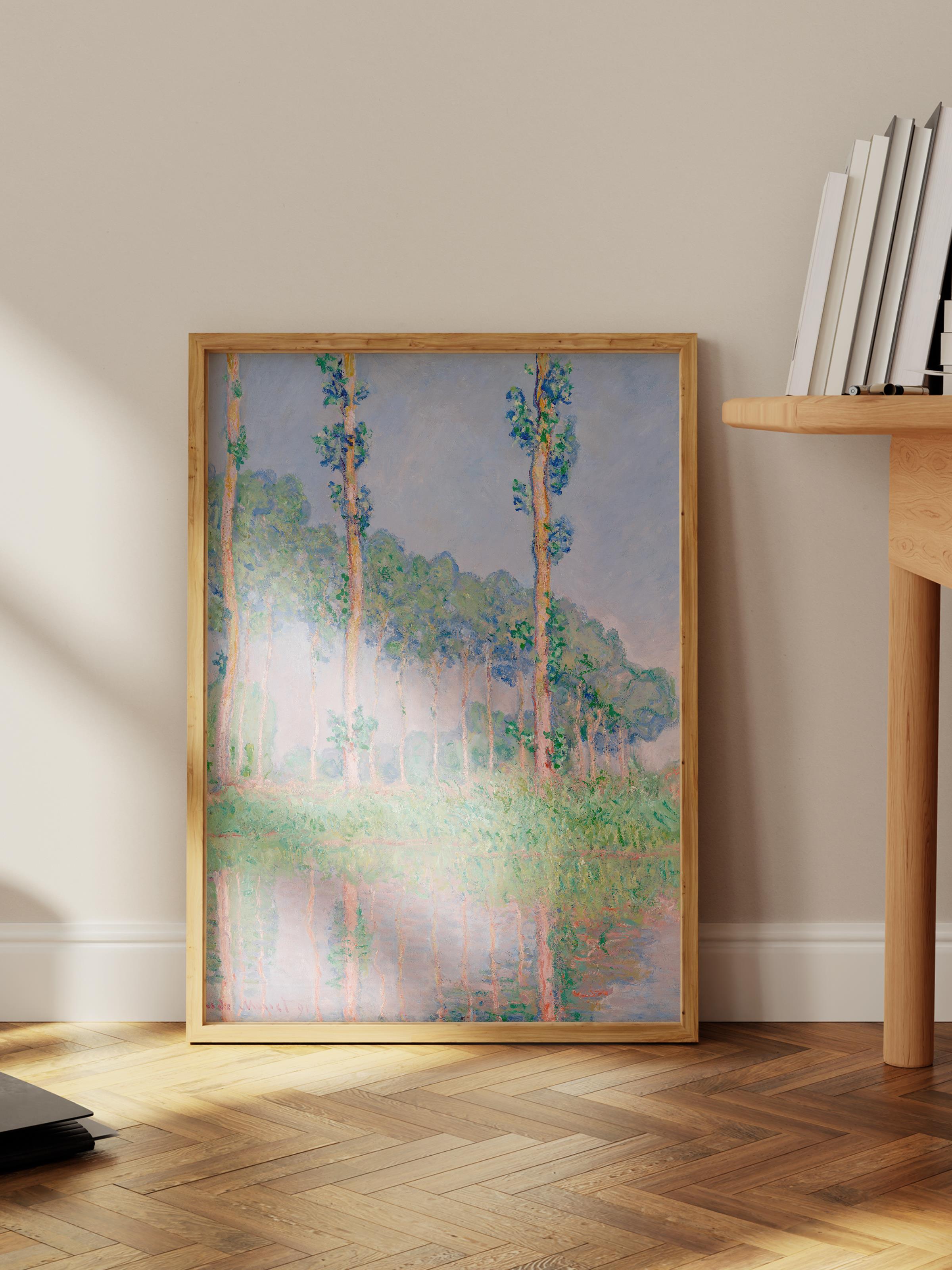 Monet Poster No:19 Modern Sanat Poster - Sanat Dekor Serisi - Duvar Tablosu, HD Baskı