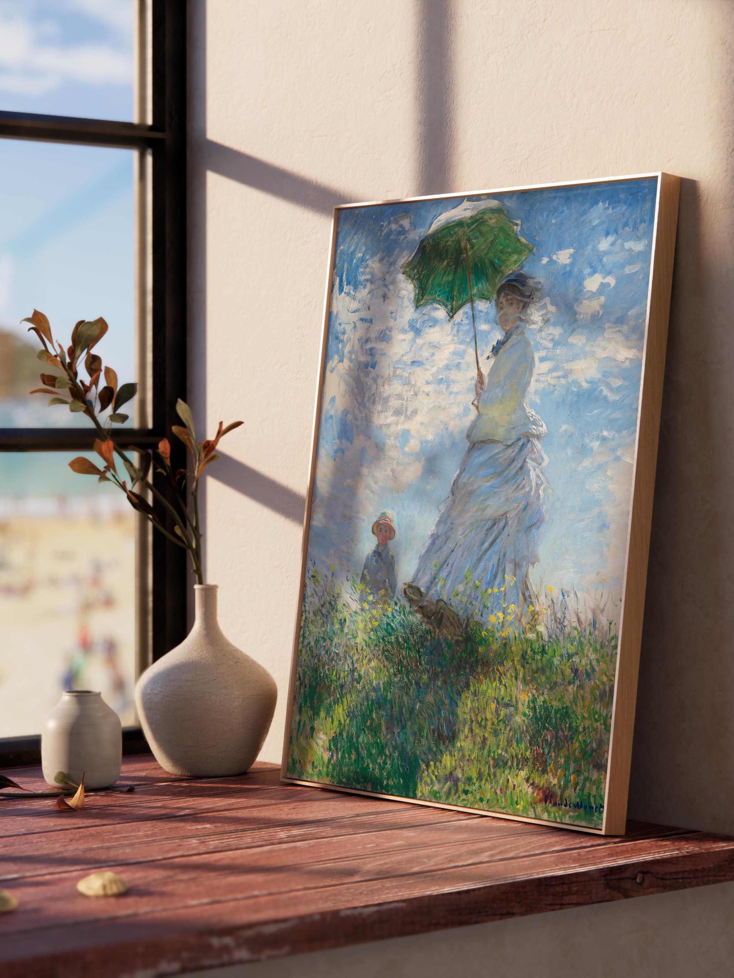 Monet Poster No:2 Modern Sanat Poster - Sanat Dekor Serisi - Duvar Tablosu, HD Baskı