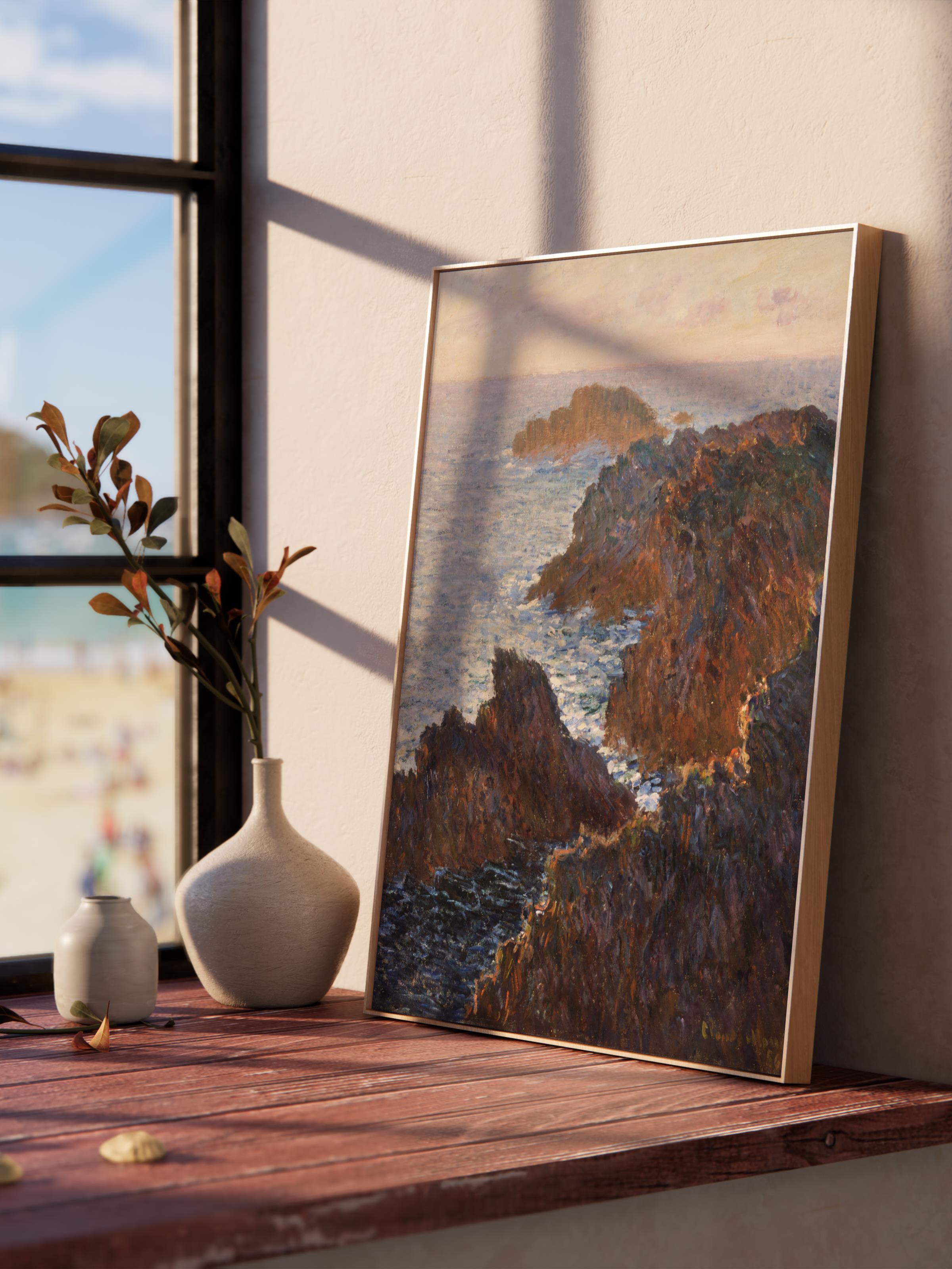 Monet Poster No:22 Modern Sanat Poster - Sanat Dekor Serisi - Duvar Tablosu, HD Baskı