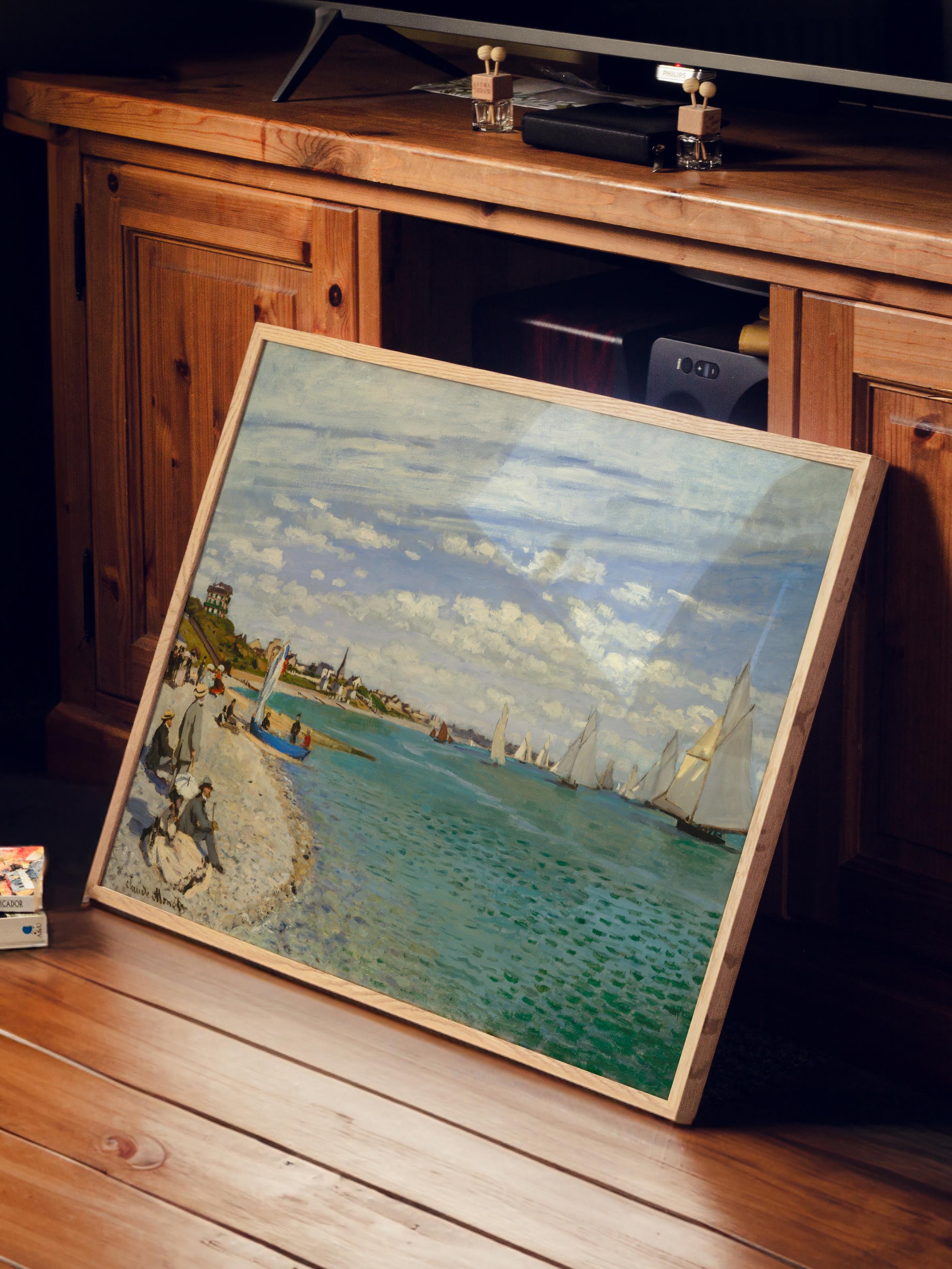 Monet Poster No:28 Modern Sanat Poster - Sanat Dekor Serisi - Duvar Tablosu, HD Baskı