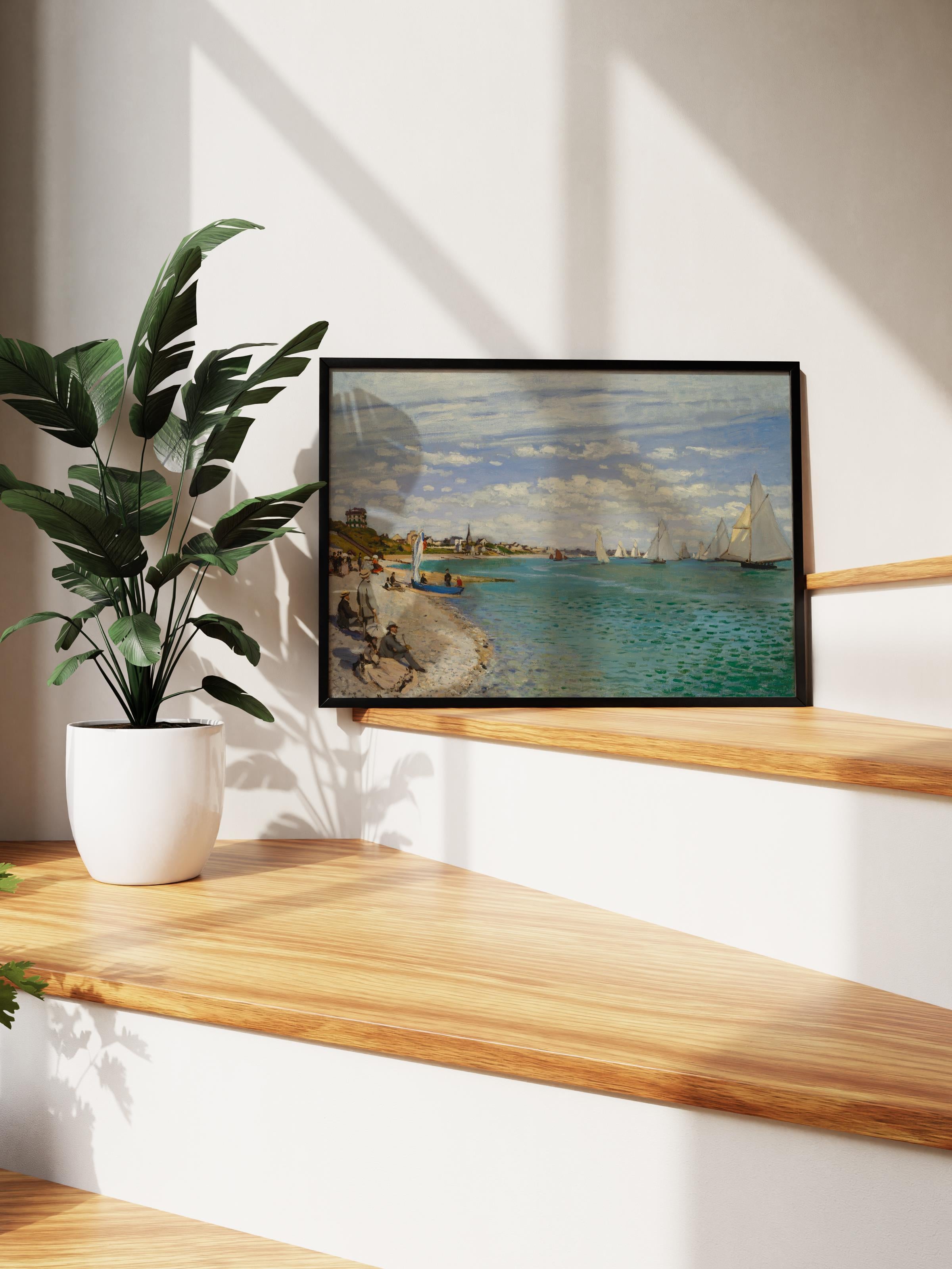 Monet Poster No:28 Modern Sanat Poster - Sanat Dekor Serisi - Duvar Tablosu, HD Baskı