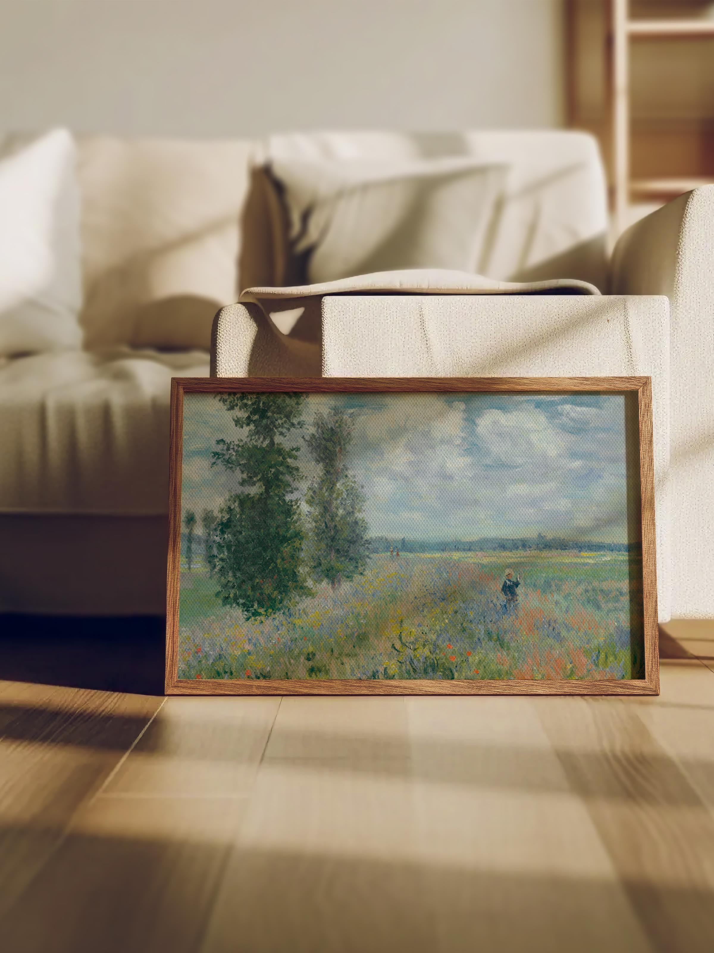 Monet Poster No:29 Modern Sanat Poster - Sanat Dekor Serisi - Duvar Tablosu, HD Baskı