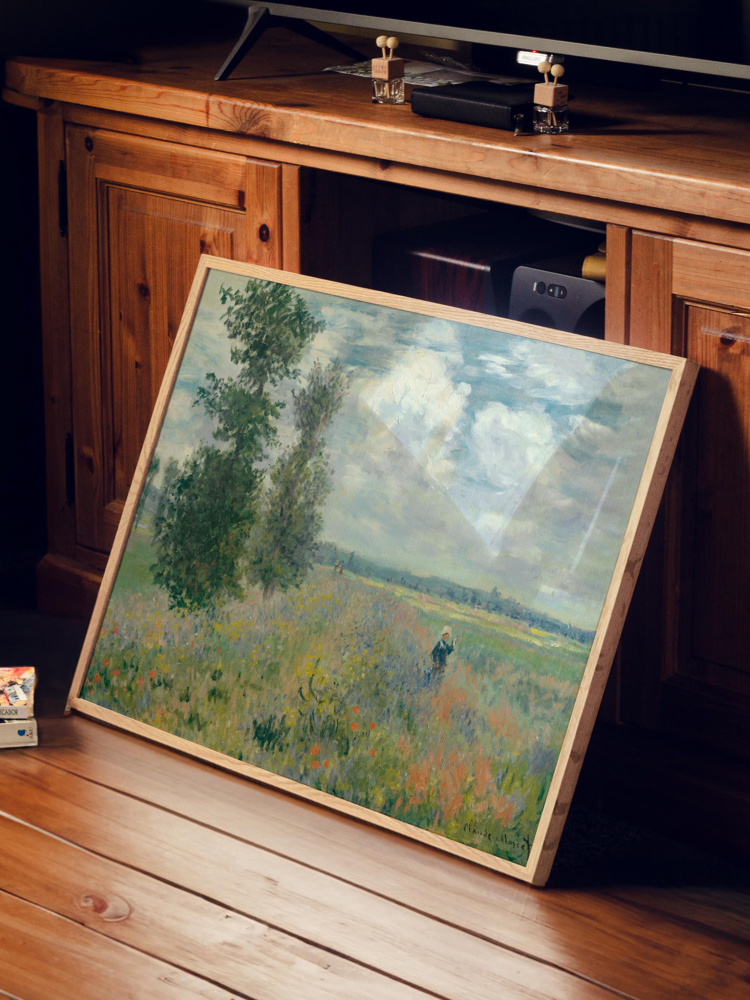 Monet Poster No:29 Modern Sanat Poster - Sanat Dekor Serisi - Duvar Tablosu, HD Baskı