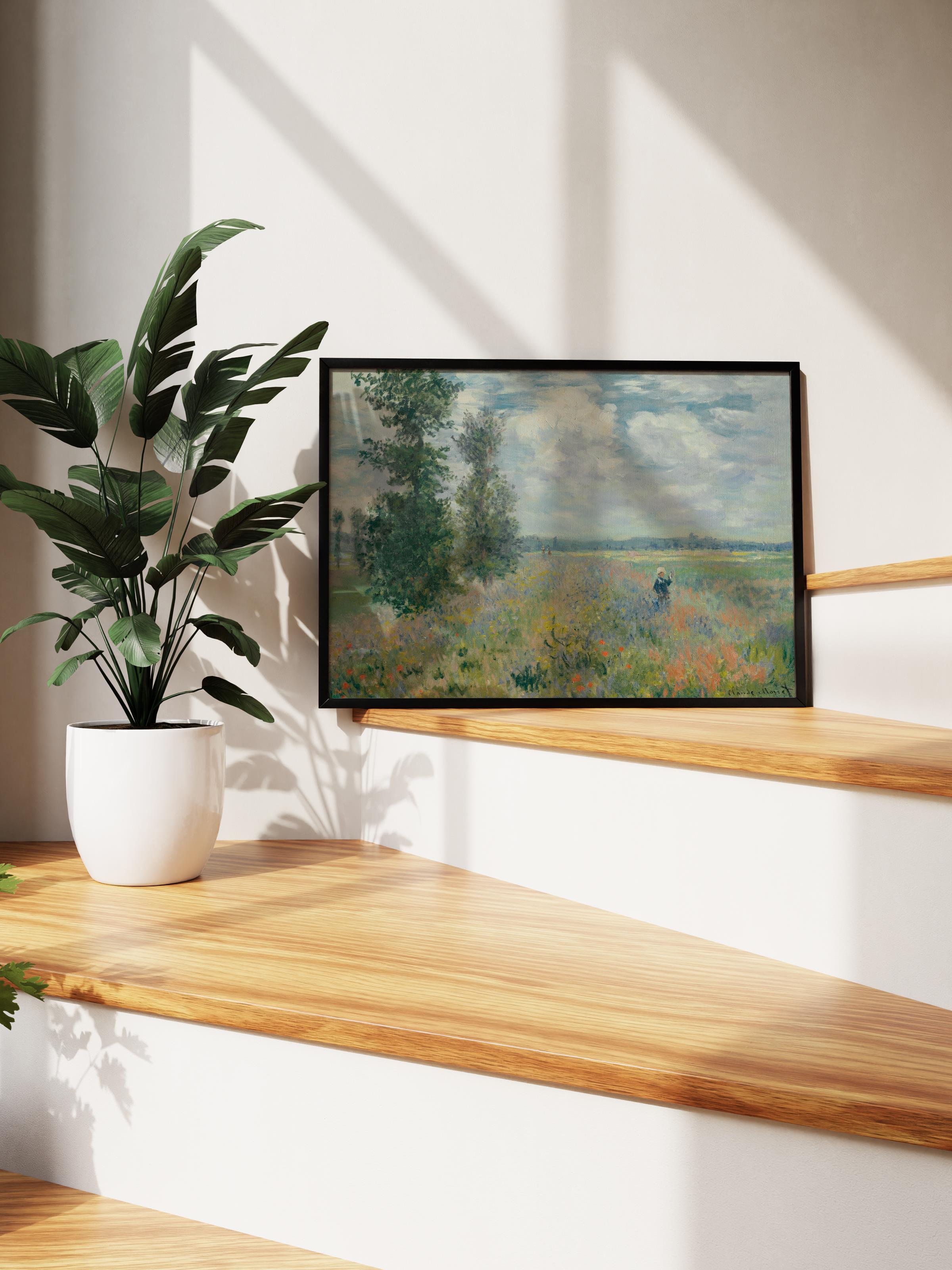 Monet Poster No:29 Modern Sanat Poster - Sanat Dekor Serisi - Duvar Tablosu, HD Baskı