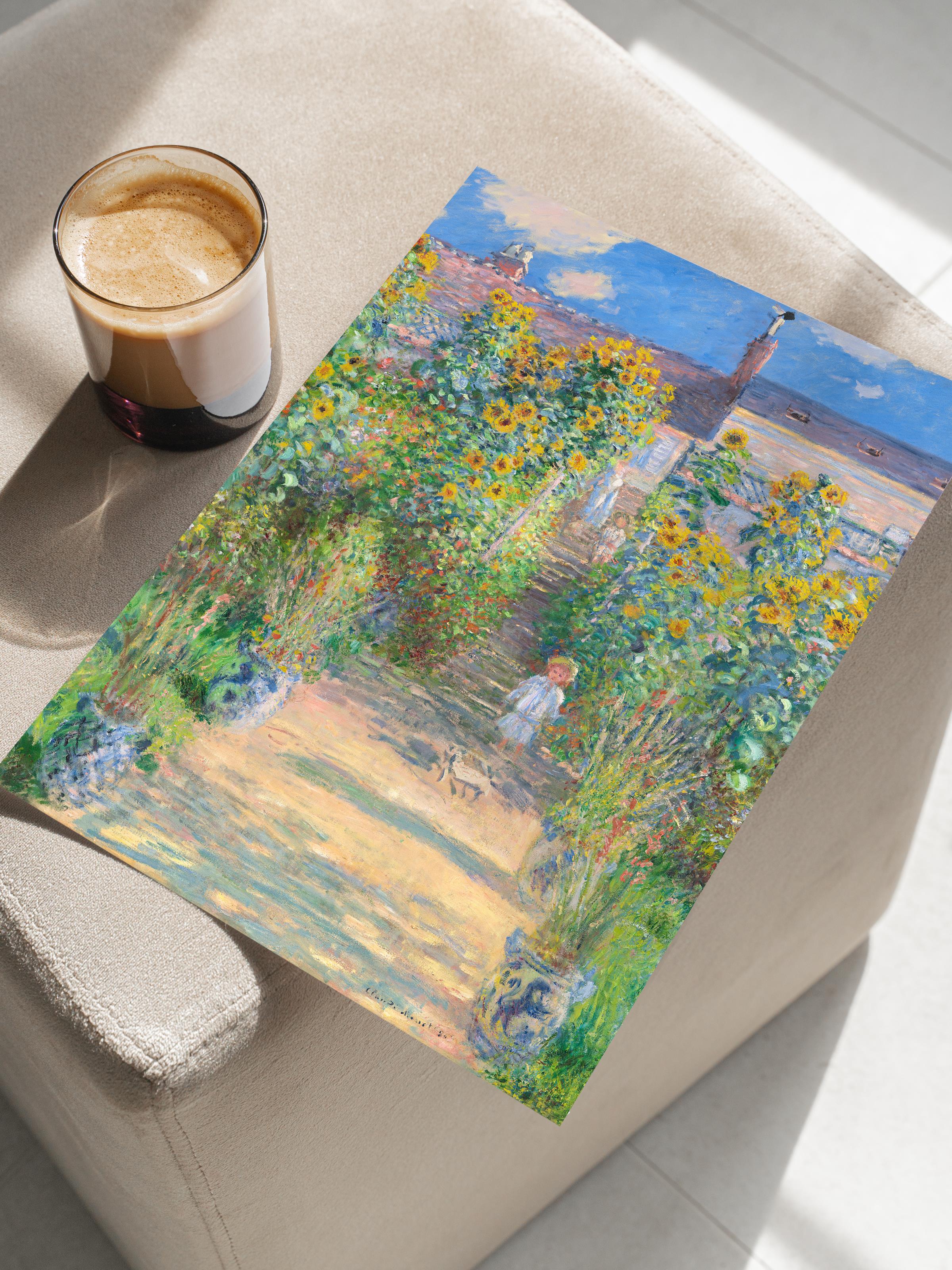 Monet Poster No:3 Modern Sanat Poster - Sanat Dekor Serisi - Duvar Tablosu, HD Baskı