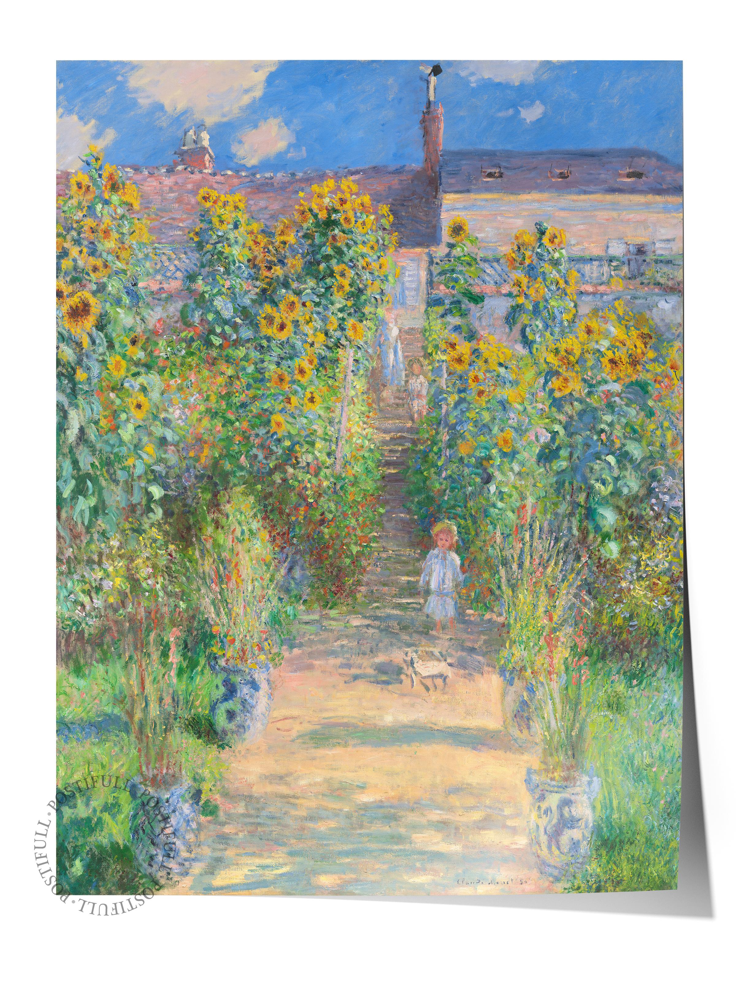 Monet Poster No:3 Modern Sanat Poster - Sanat Dekor Serisi - Duvar Tablosu, HD Baskı