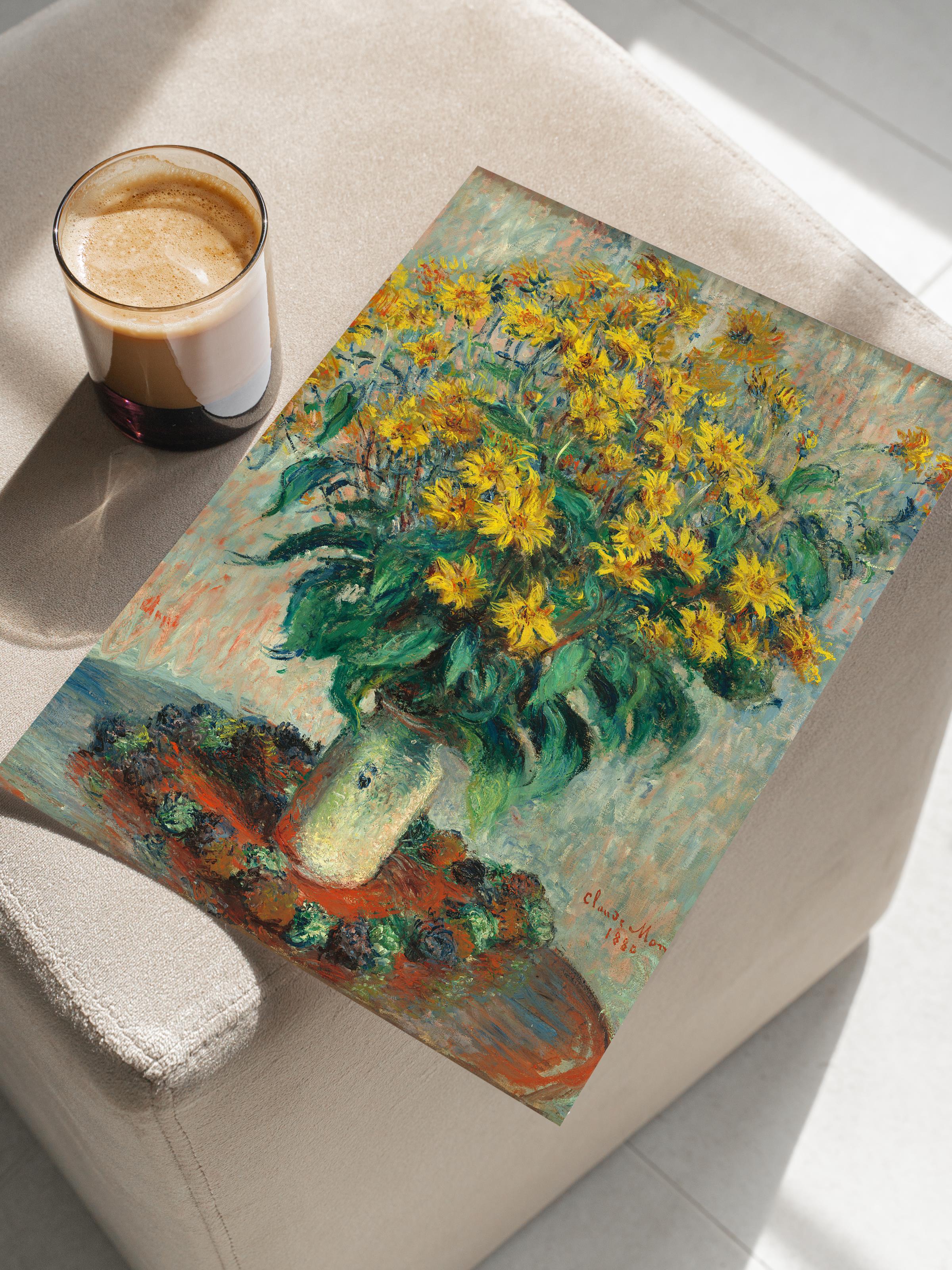 Monet Poster No:31 Modern Sanat Poster - Sanat Dekor Serisi - Duvar Tablosu, HD Baskı