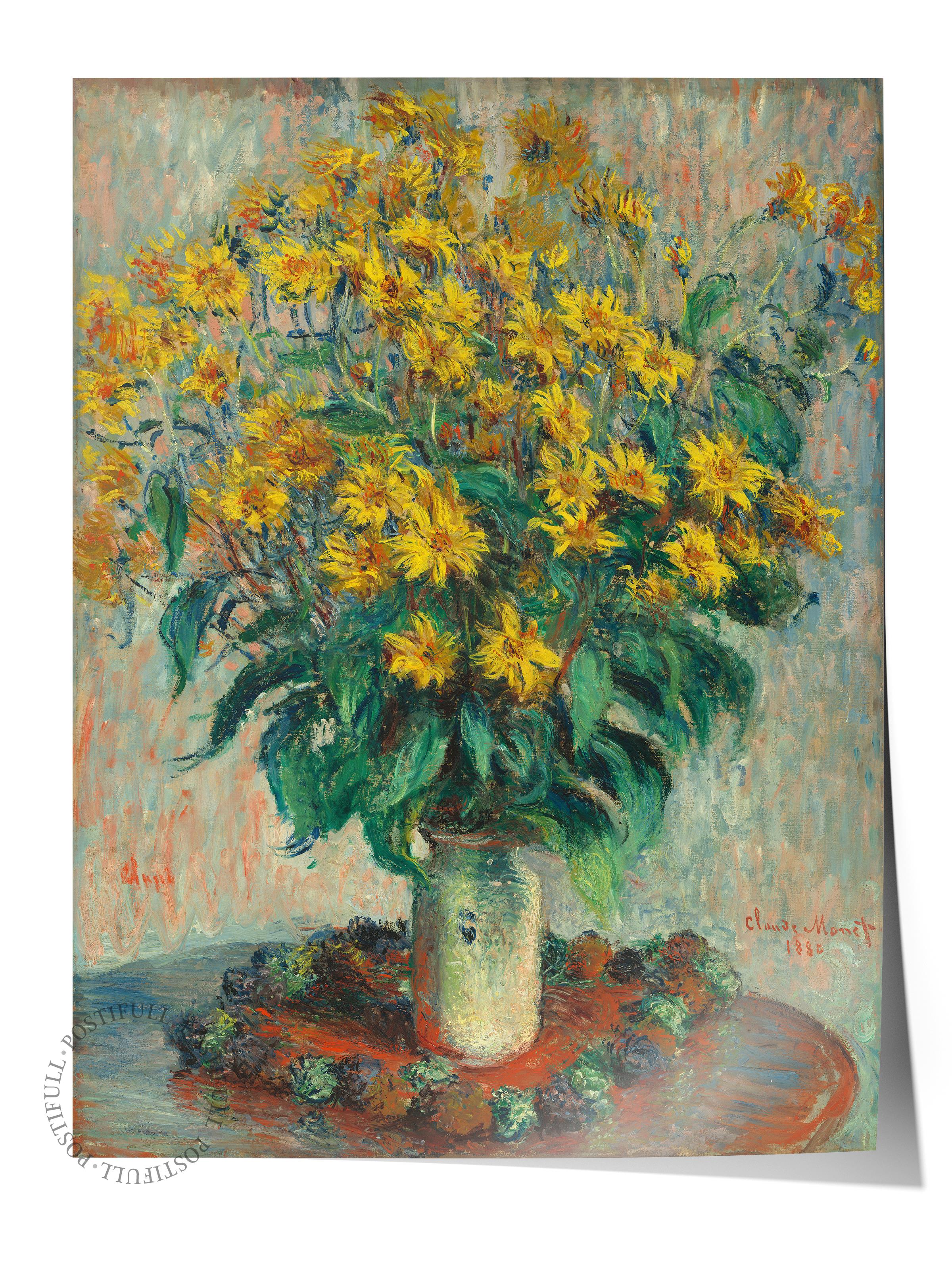 Monet Poster No:31 Modern Sanat Poster - Sanat Dekor Serisi - Duvar Tablosu, HD Baskı