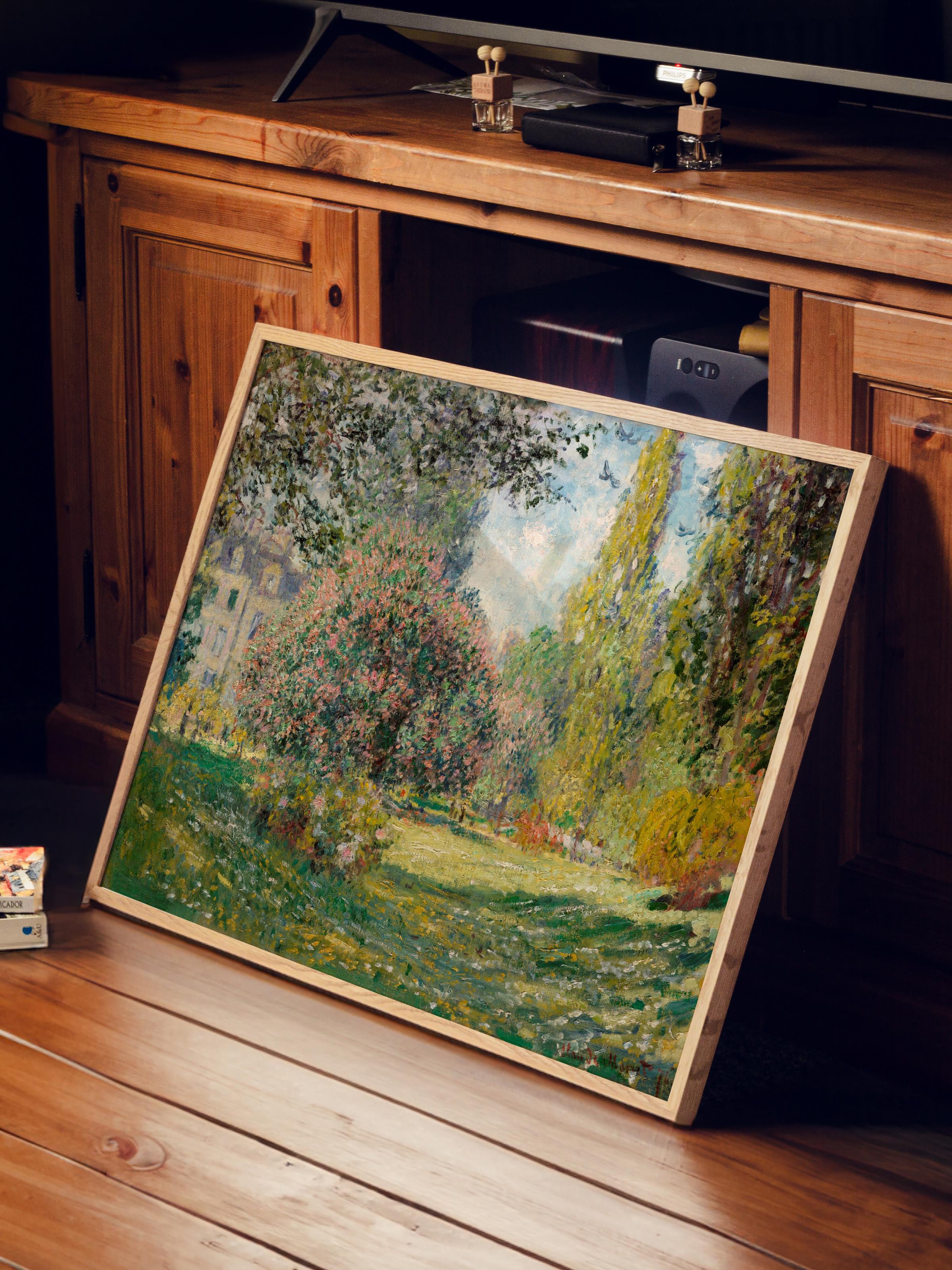 Monet Poster No:31 Modern Sanat Poster - Sanat Dekor Serisi - Duvar Tablosu, HD Baskı