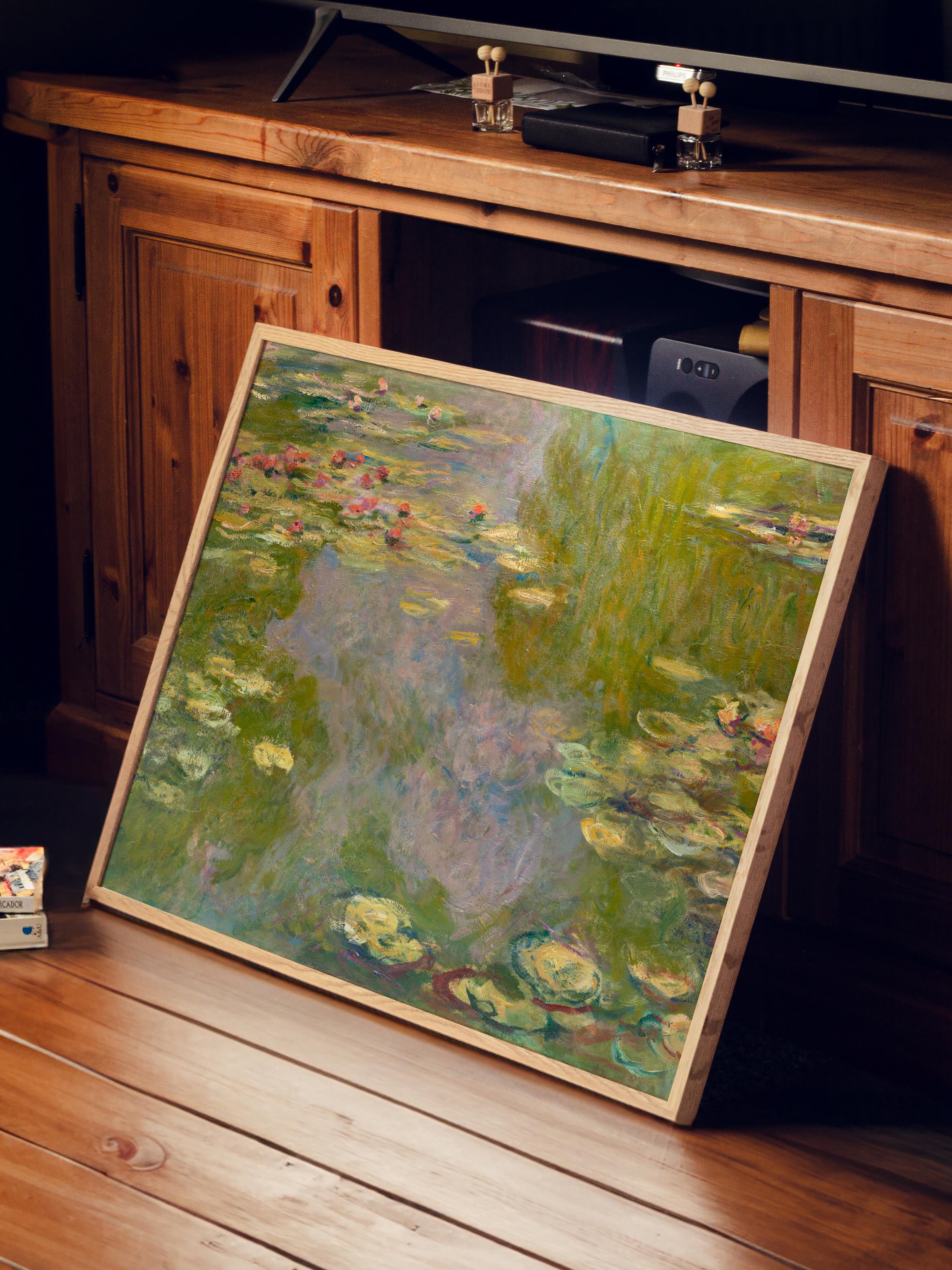 Monet Poster No:34 Modern Sanat Poster - Sanat Dekor Serisi - Duvar Tablosu, HD Baskı