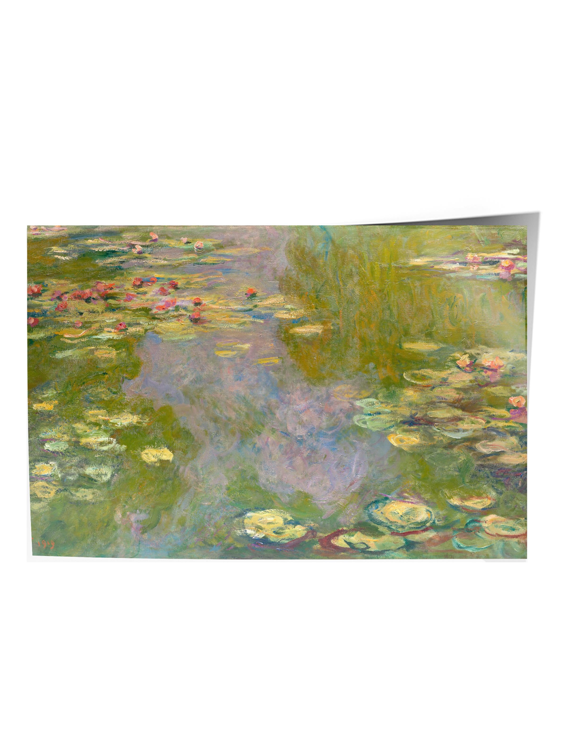 Monet Poster No:34 Modern Sanat Poster - Sanat Dekor Serisi - Duvar Tablosu, HD Baskı
