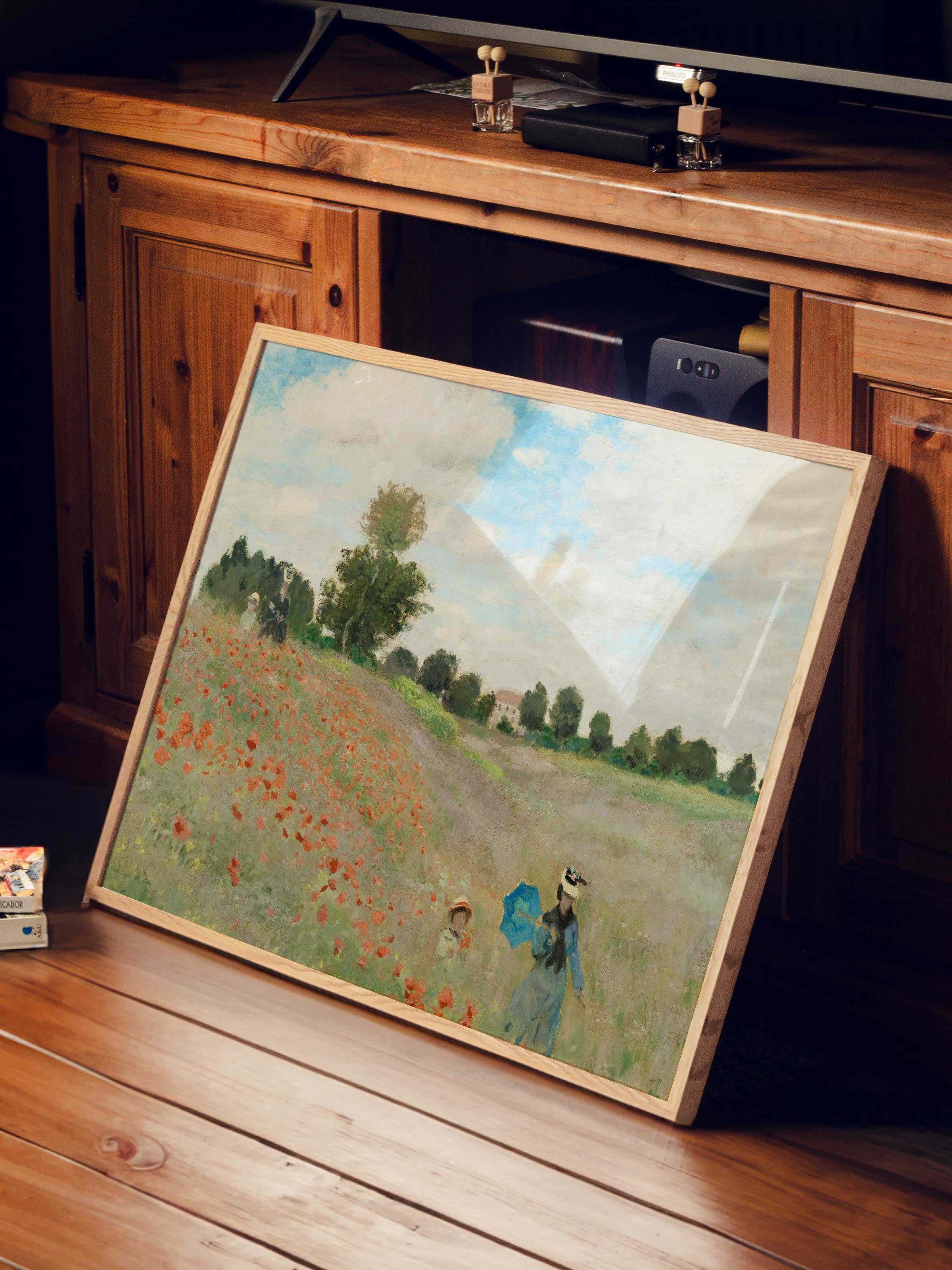 Monet Poster No:40 Modern Sanat Poster - Sanat Dekor Serisi - Duvar Tablosu, HD Baskı