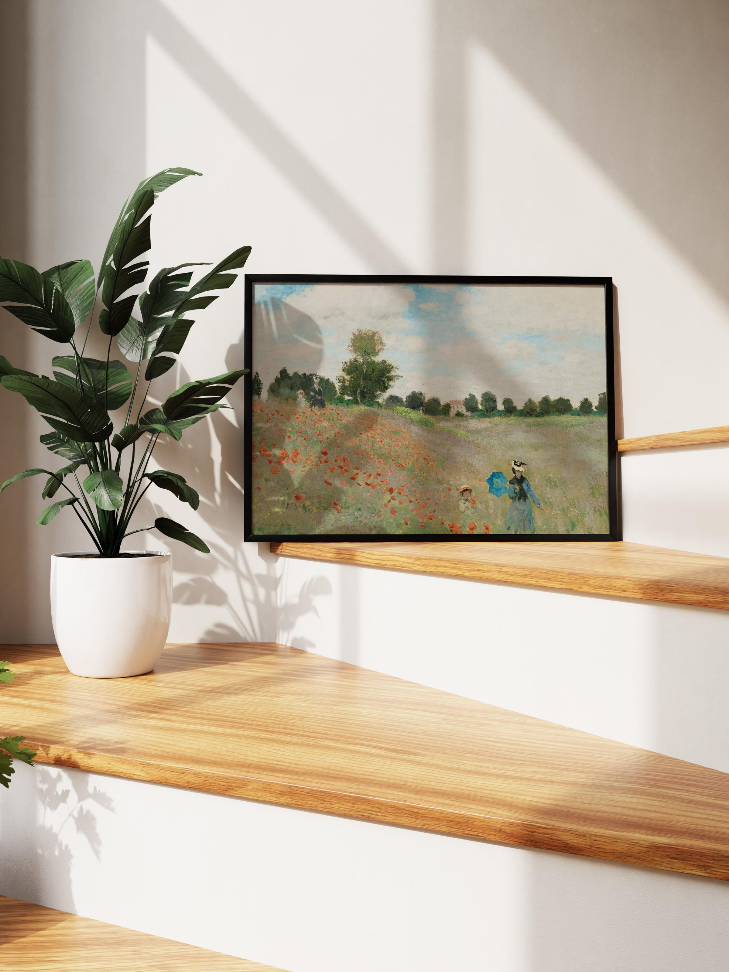 Monet Poster No:40 Modern Sanat Poster - Sanat Dekor Serisi - Duvar Tablosu, HD Baskı